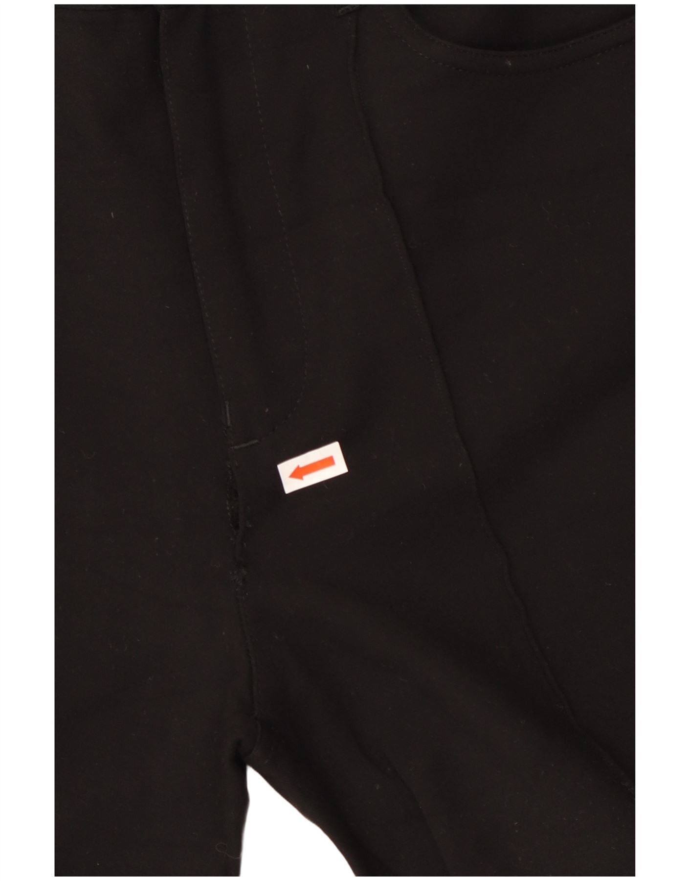 Diesel Womens Slim Casual Trousers W27 L25 Black Viscose Size 42" / US 20 - 3 Thumbnail