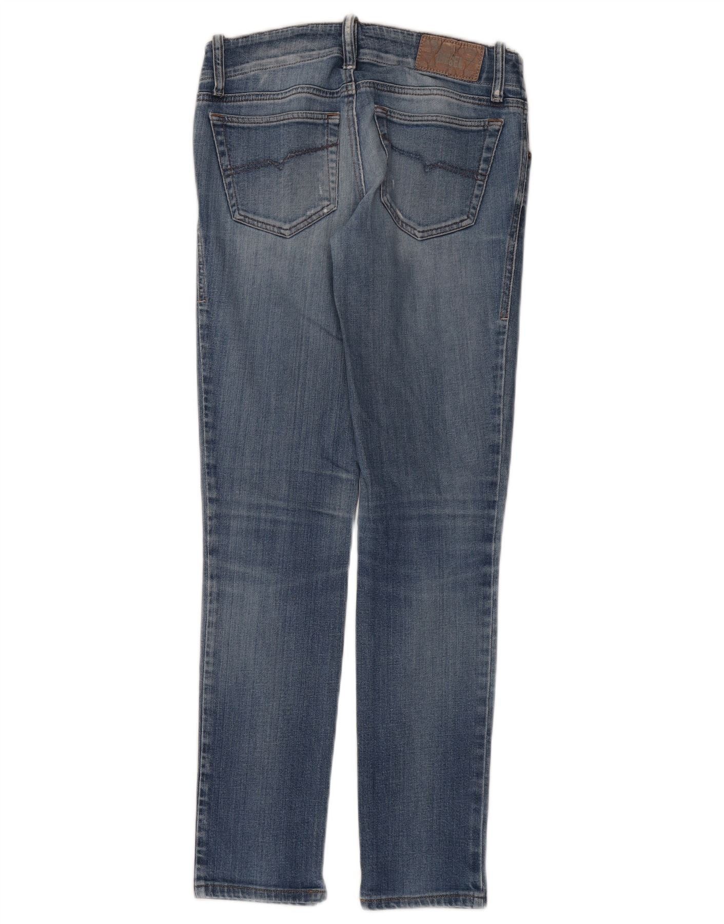 Diesel Womens Grupee Low Waist Super Slim Skinny Jeans W26 L30 Blue Size 26" / US 2 / IT 38 - 2 Thumbnail