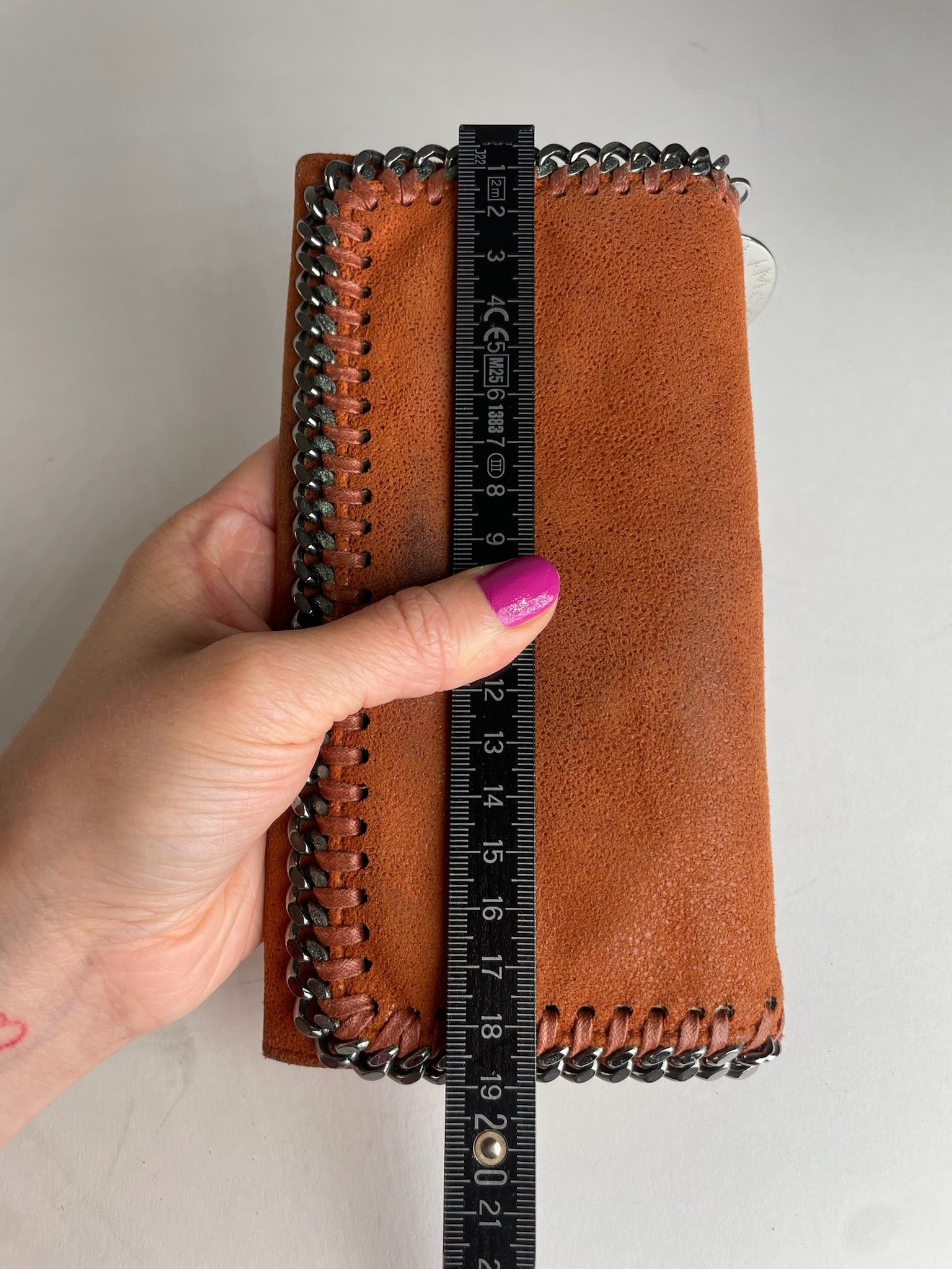 Stella McCartney Vintage Stella Mc Cartney Vegan Leather Long Wallet Orange Size ONE SIZE - 12 Thumbnail