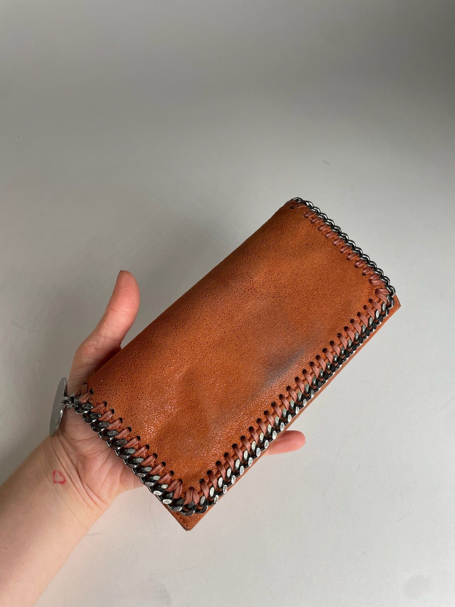 Stella McCartney Vintage Stella Mc Cartney Vegan Leather Long Wallet Orange Size ONE SIZE - 9 Thumbnail