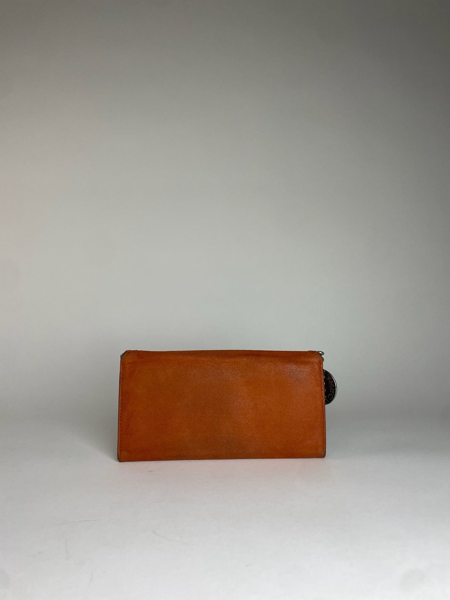 Stella McCartney Vintage Stella Mc Cartney Vegan Leather Long Wallet Orange Size ONE SIZE - 2 Thumbnail