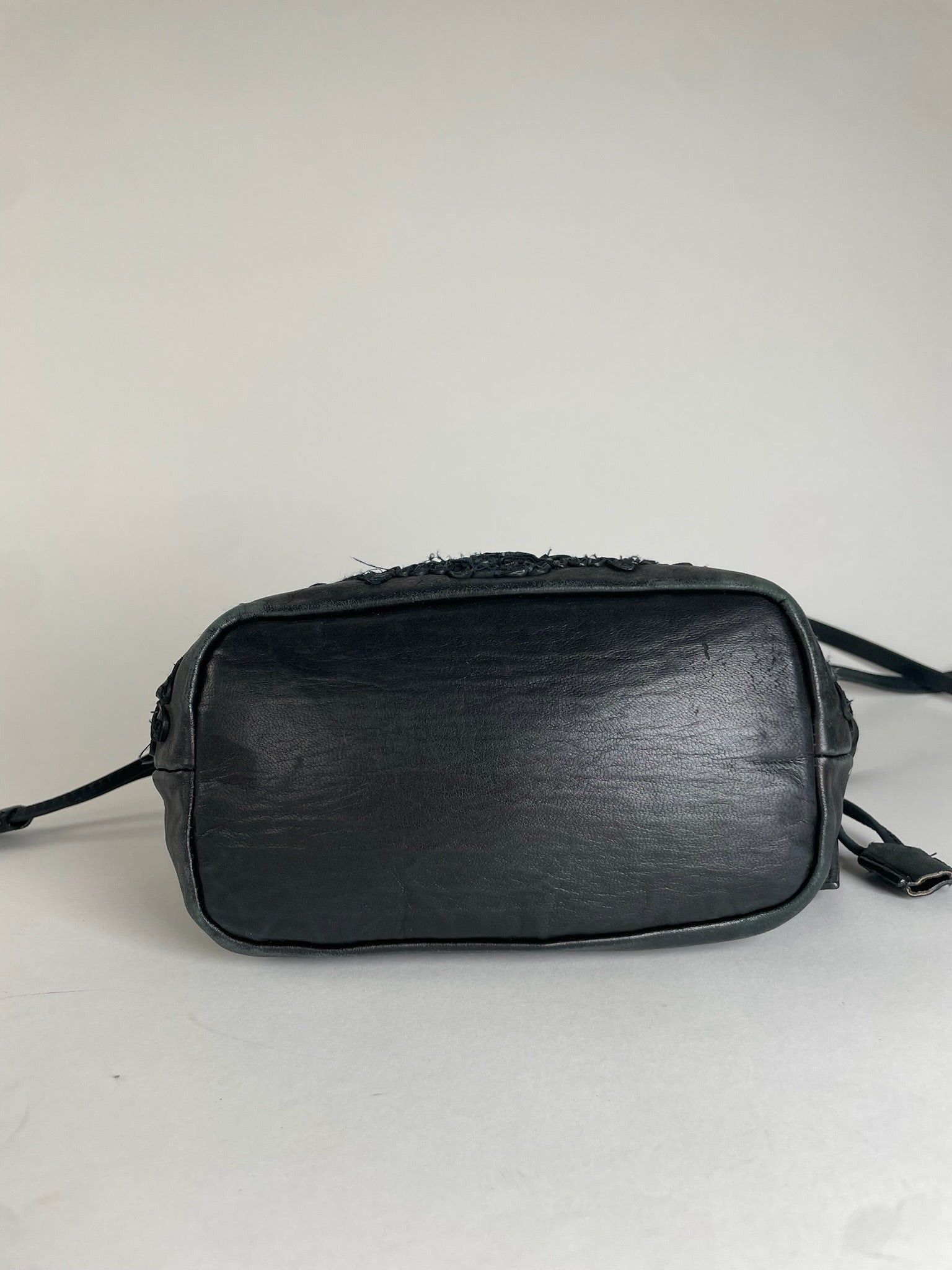 Etro Vintage 2Way Leather Handbag Black Size ONE SIZE - 6 Thumbnail