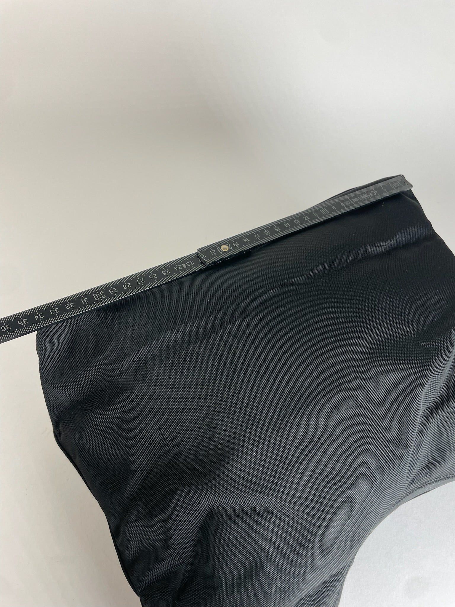 Gucci Vintage Leather / Canvas Hobo Handbag Black Size ONE SIZE - 14 Thumbnail