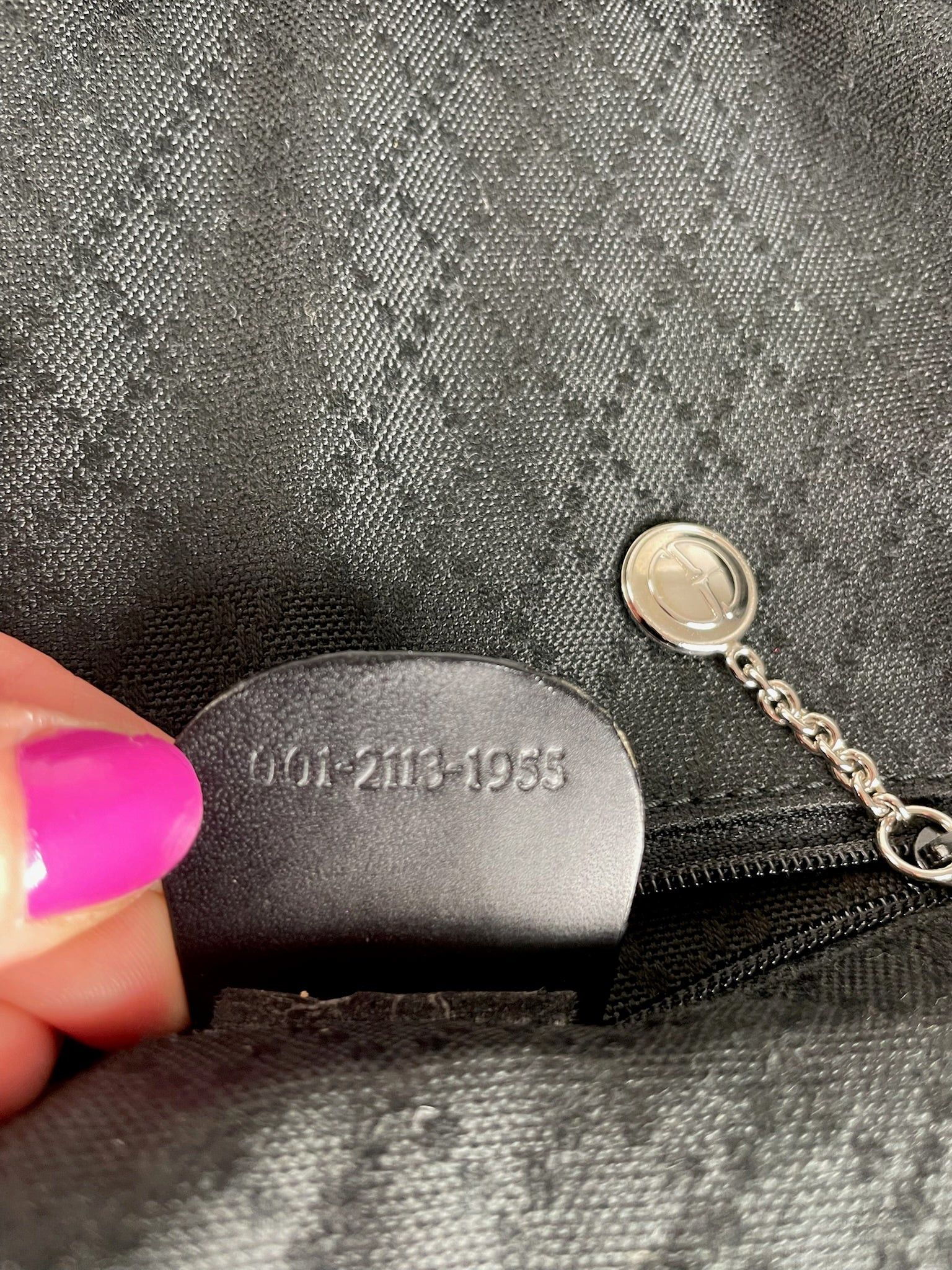 Gucci Vintage Leather / Canvas Hobo Handbag Black Size ONE SIZE - 5 Thumbnail