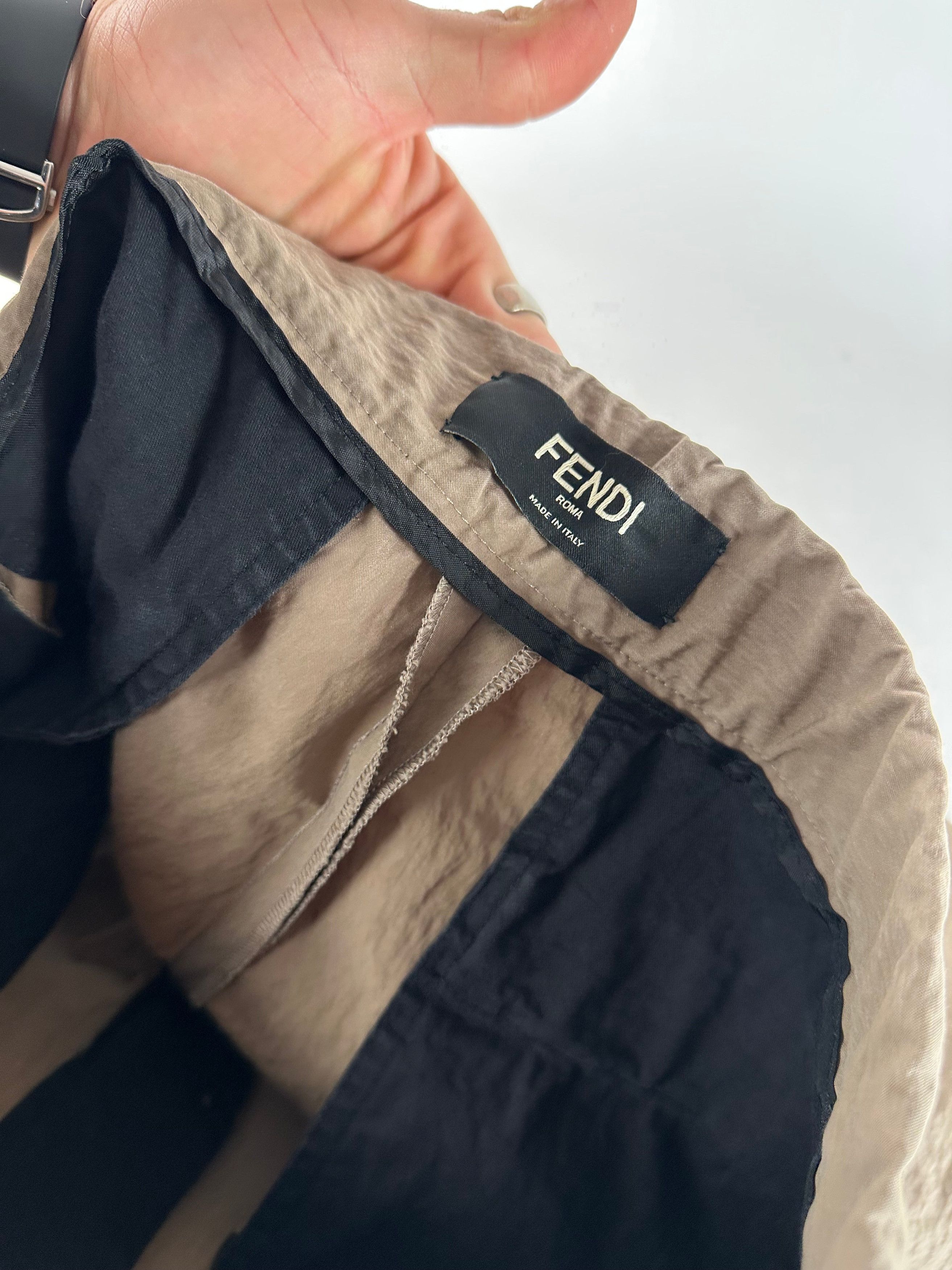 Fendi Vintage Swim Shorts Brown 48/M Size US 32 / EU 48 - 11 Thumbnail