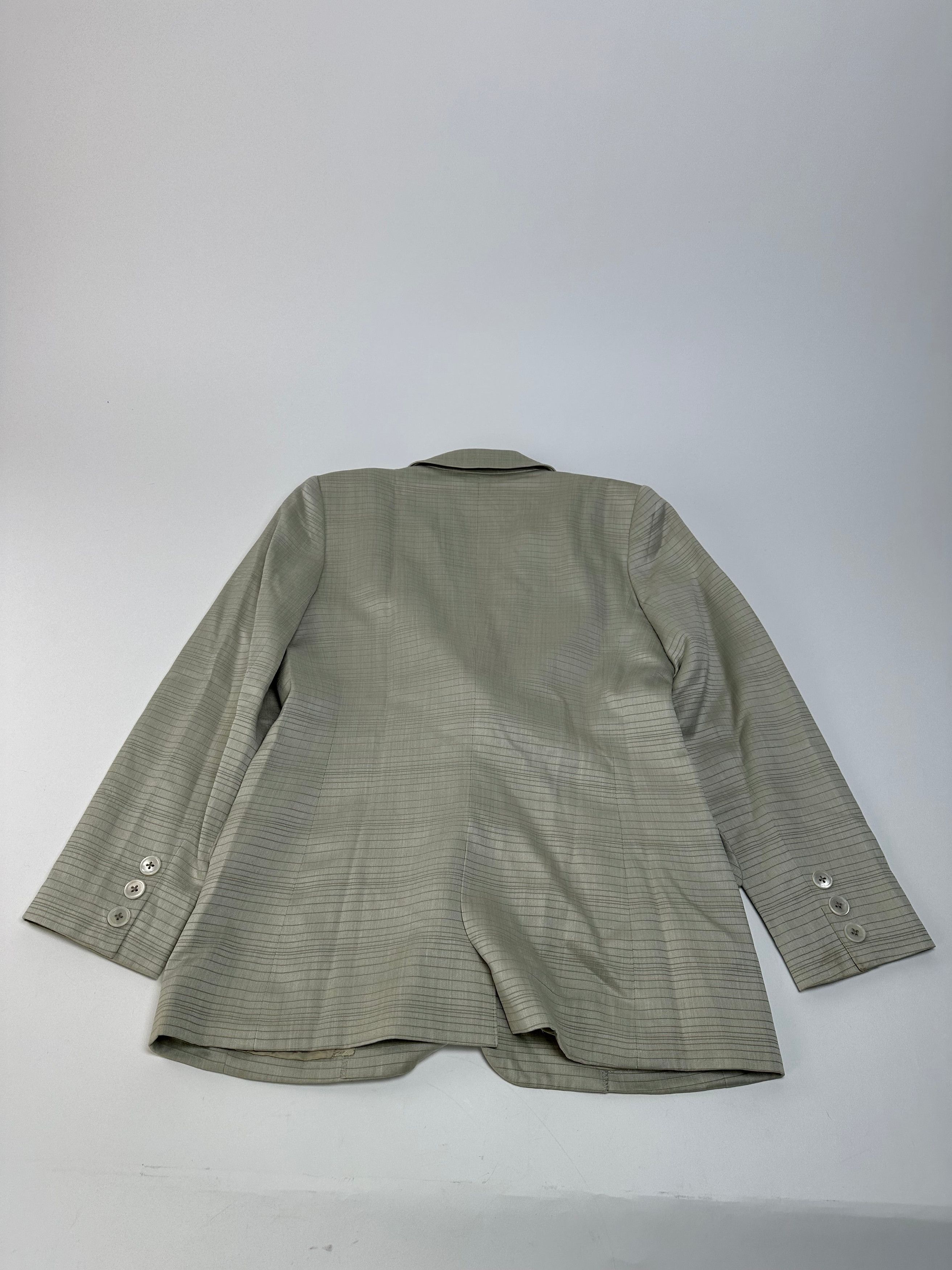 Chloe Vintage Striped Twin Set Silver L Size L / US 10 / IT 46 - 9 Thumbnail