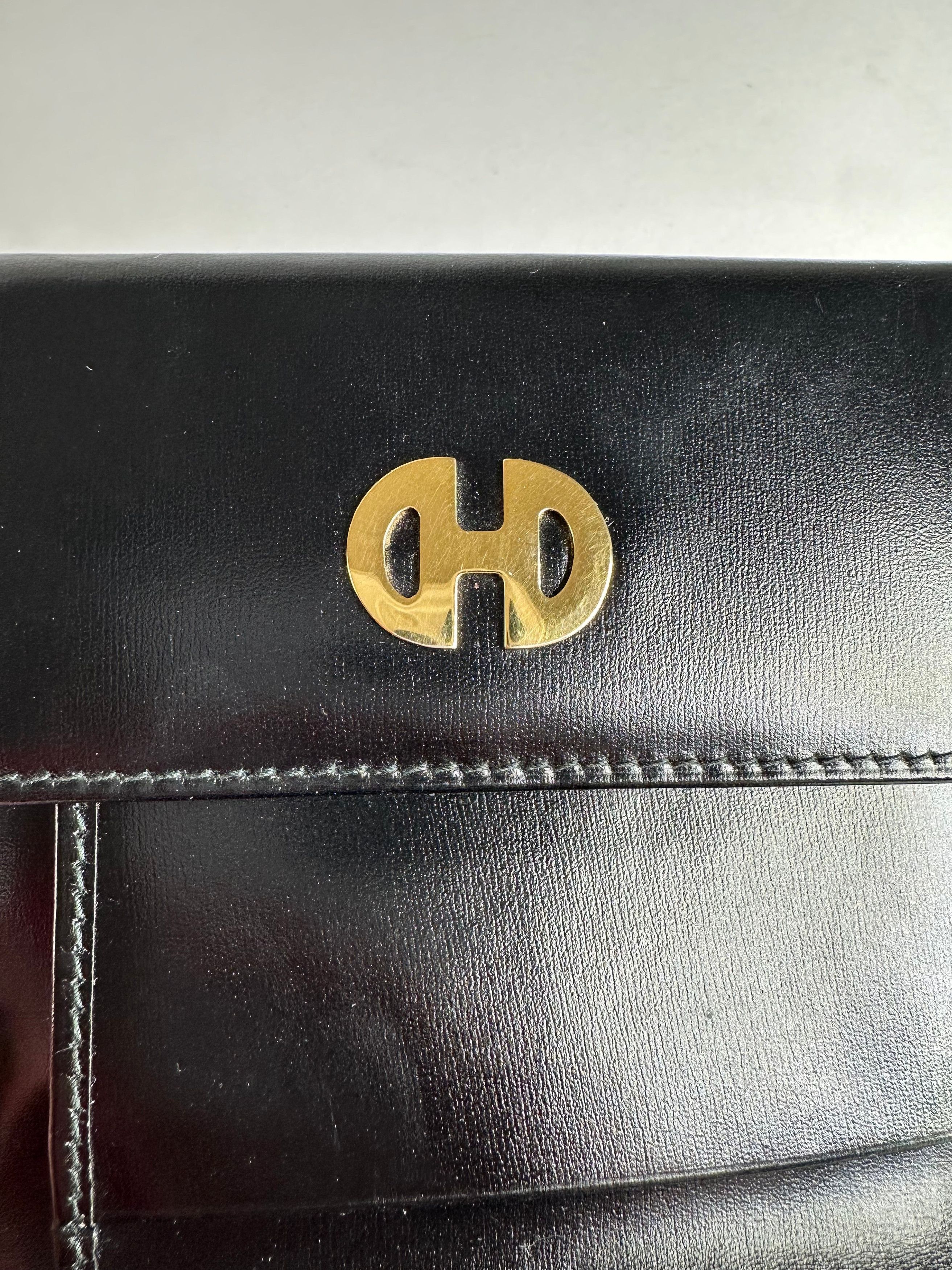 Celine Vintage Paris Patent Leather Wallet Black Size ONE SIZE - 5 Thumbnail