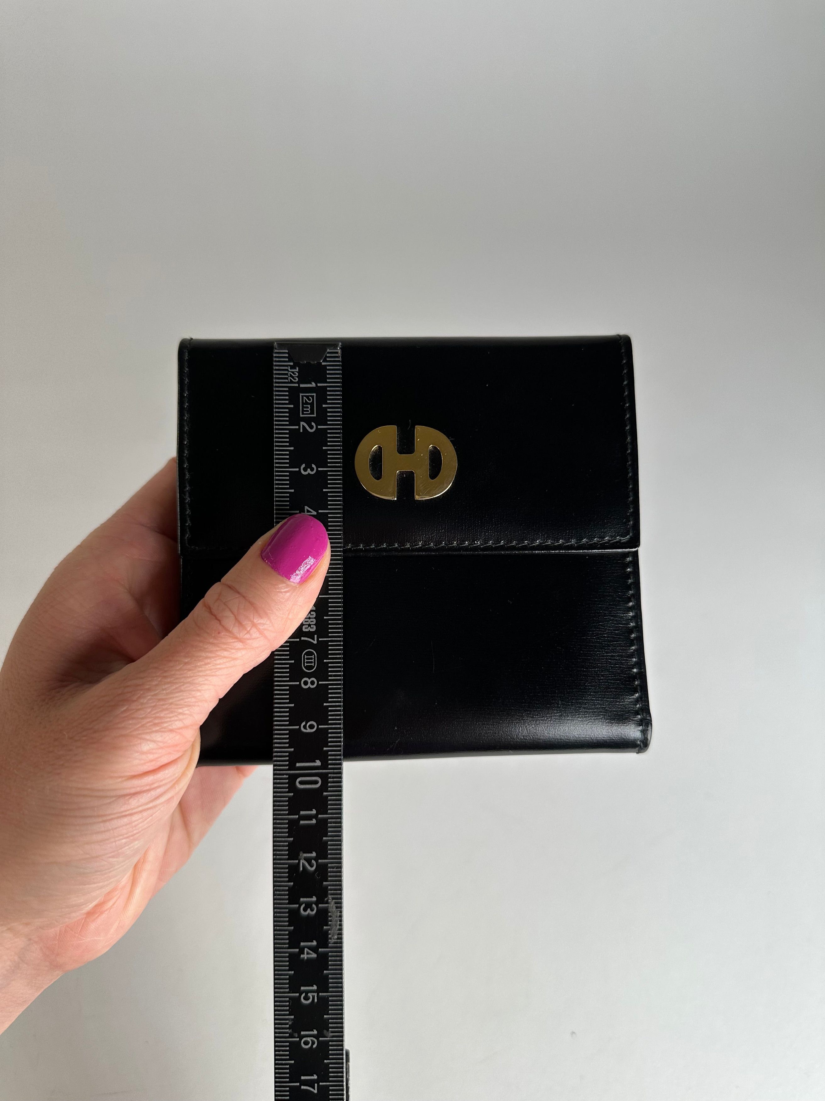 Celine Vintage Paris Patent Leather Wallet Black Size ONE SIZE - 9 Thumbnail