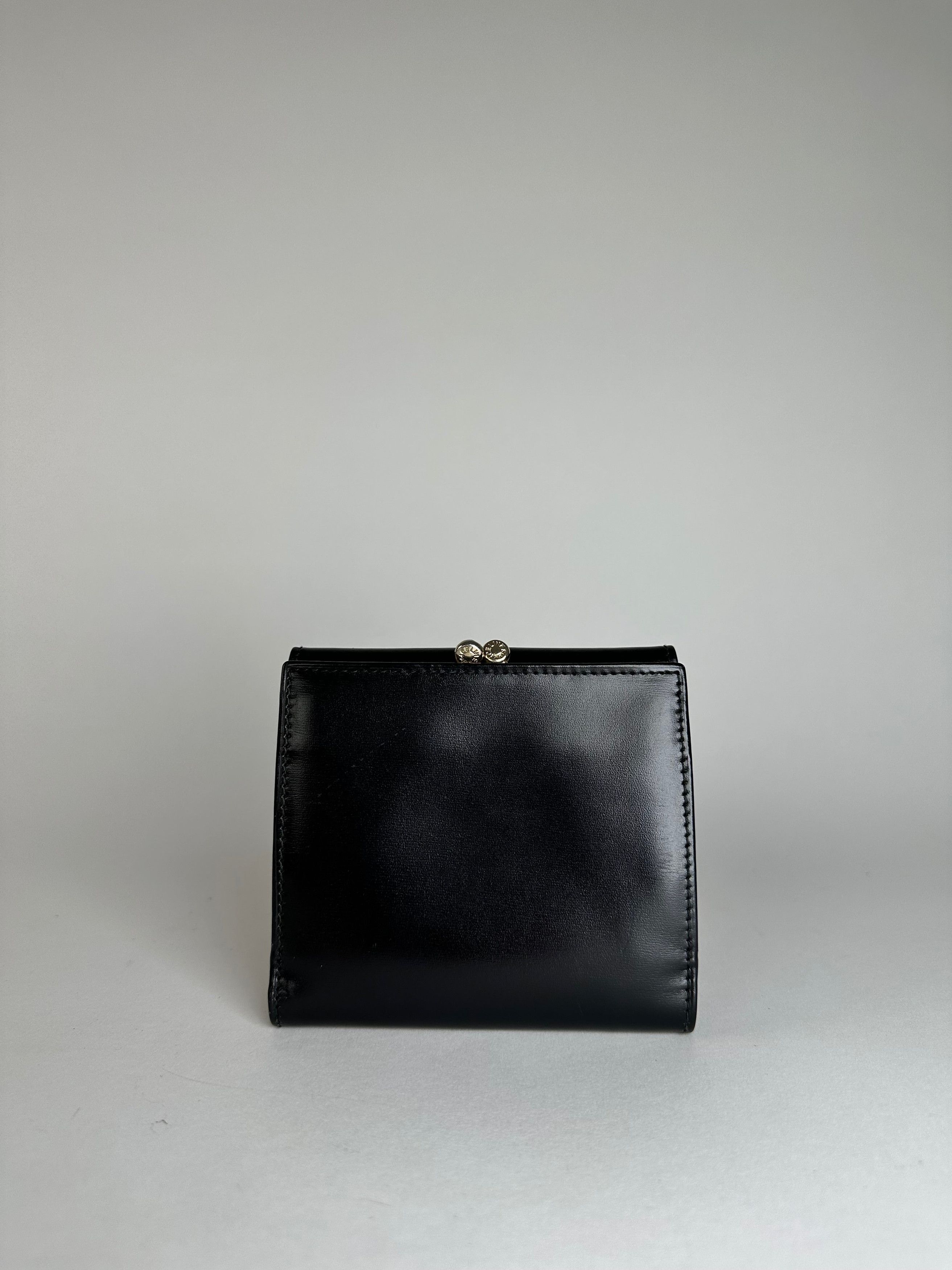 Celine Vintage Paris Patent Leather Wallet Black Size ONE SIZE - 11 Thumbnail
