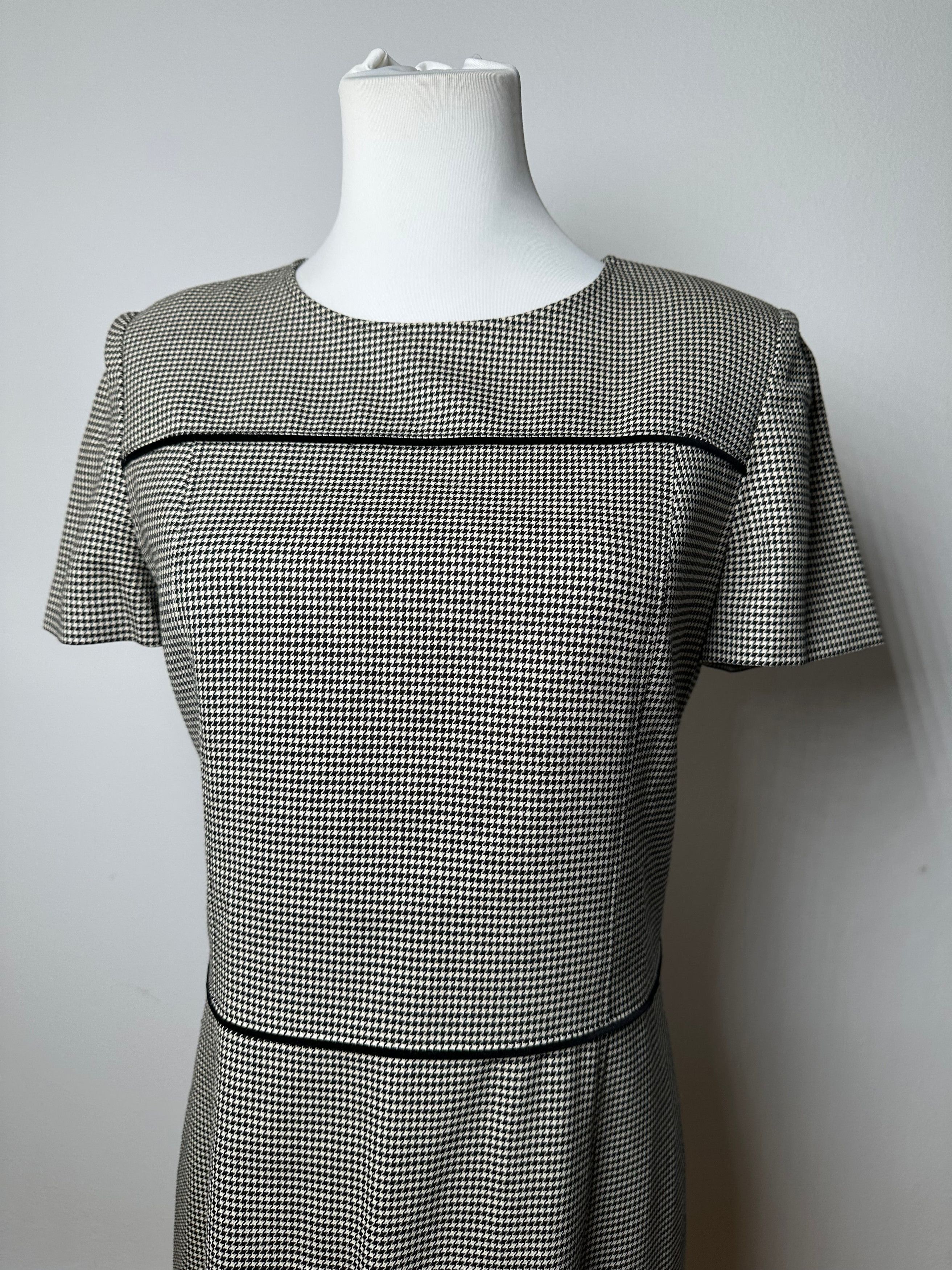 Courreges Vintage Checked Dress Black White M Size S / US 4 / IT 40 - 5 Thumbnail