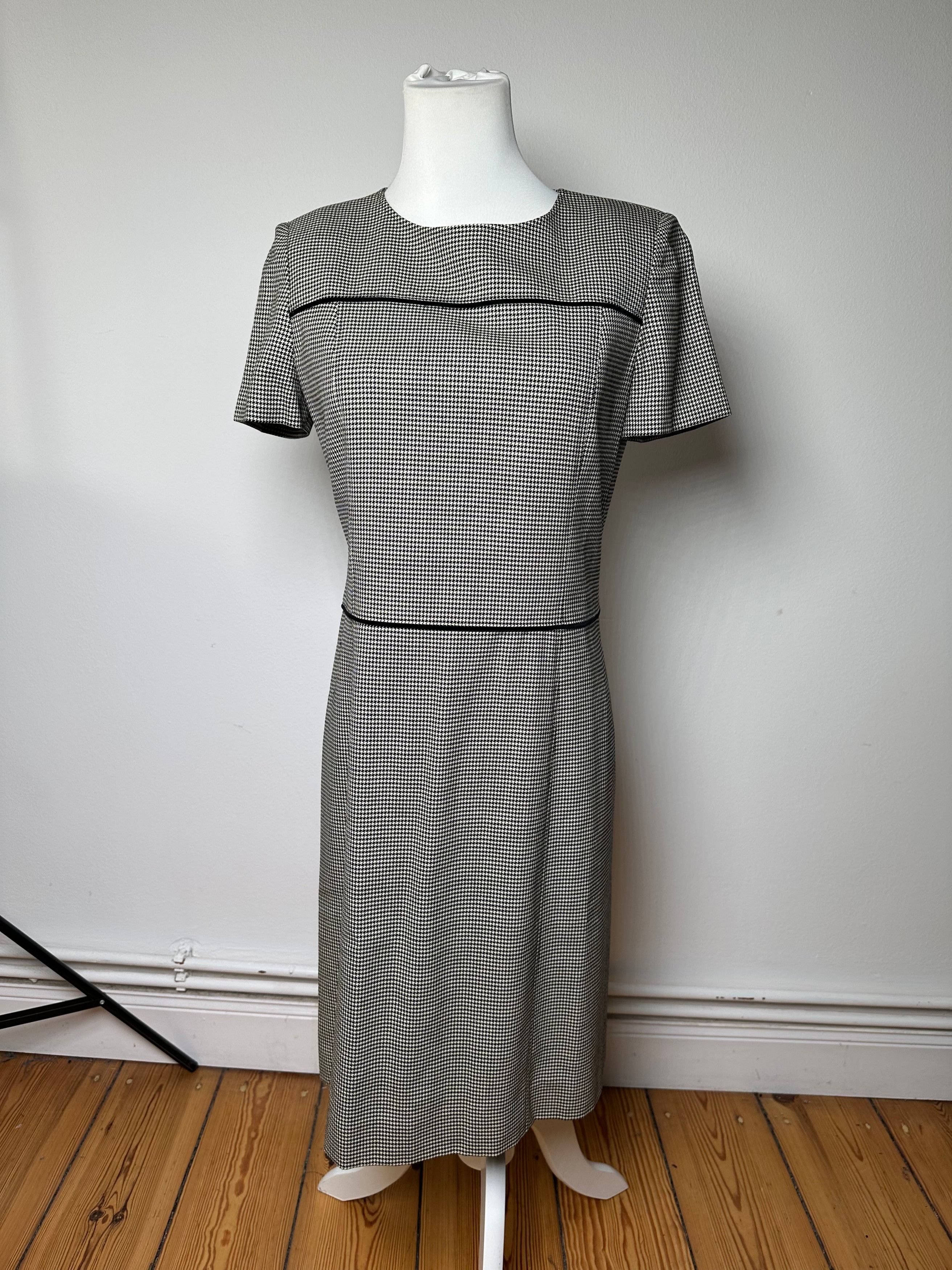 Courreges Vintage Checked Dress Black White M Size S / US 4 / IT 40 - 13 Thumbnail