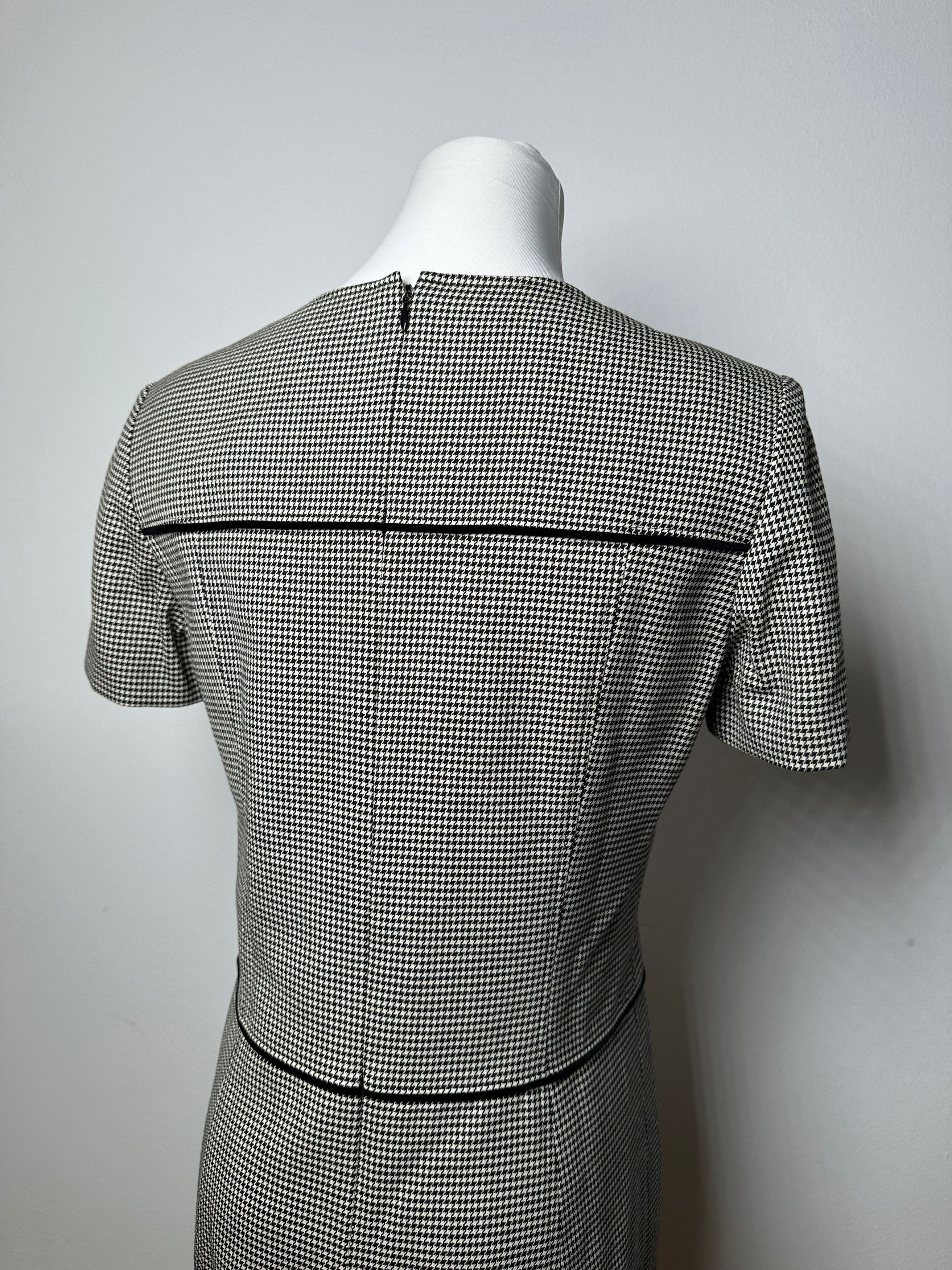 Courreges Vintage Checked Dress Black White M Size S / US 4 / IT 40 - 14 Thumbnail