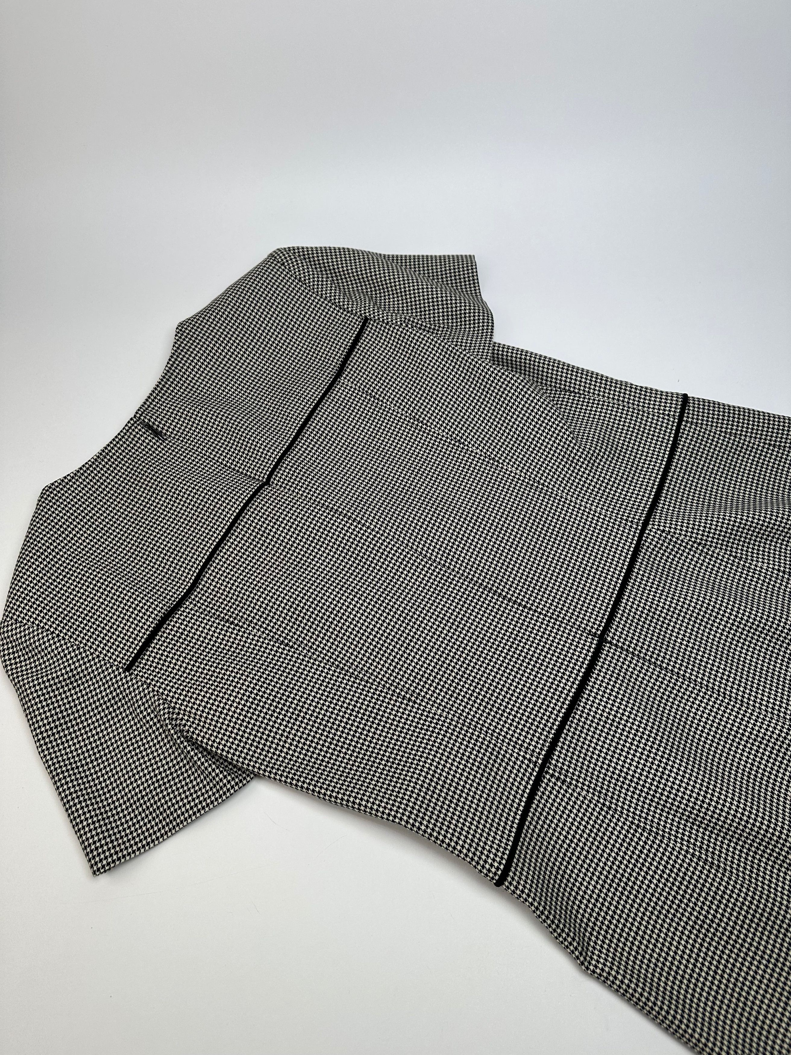 Courreges Vintage Checked Dress Black White M Size S / US 4 / IT 40 - 10 Thumbnail