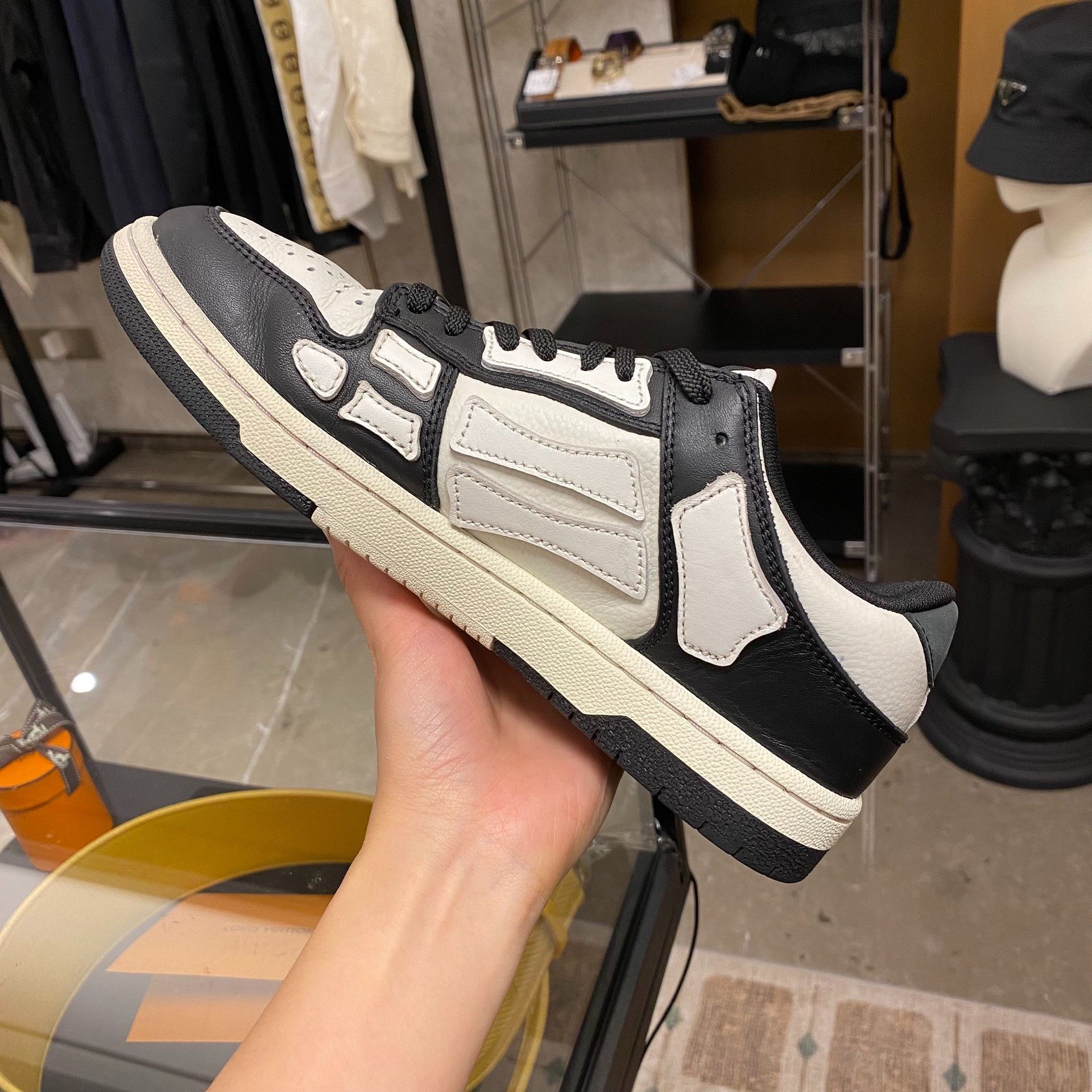 Amiri Amiri Black Lowtop Sneakers 6.5 Men Size US 6.5 / EU 39-40 - 5 Thumbnail