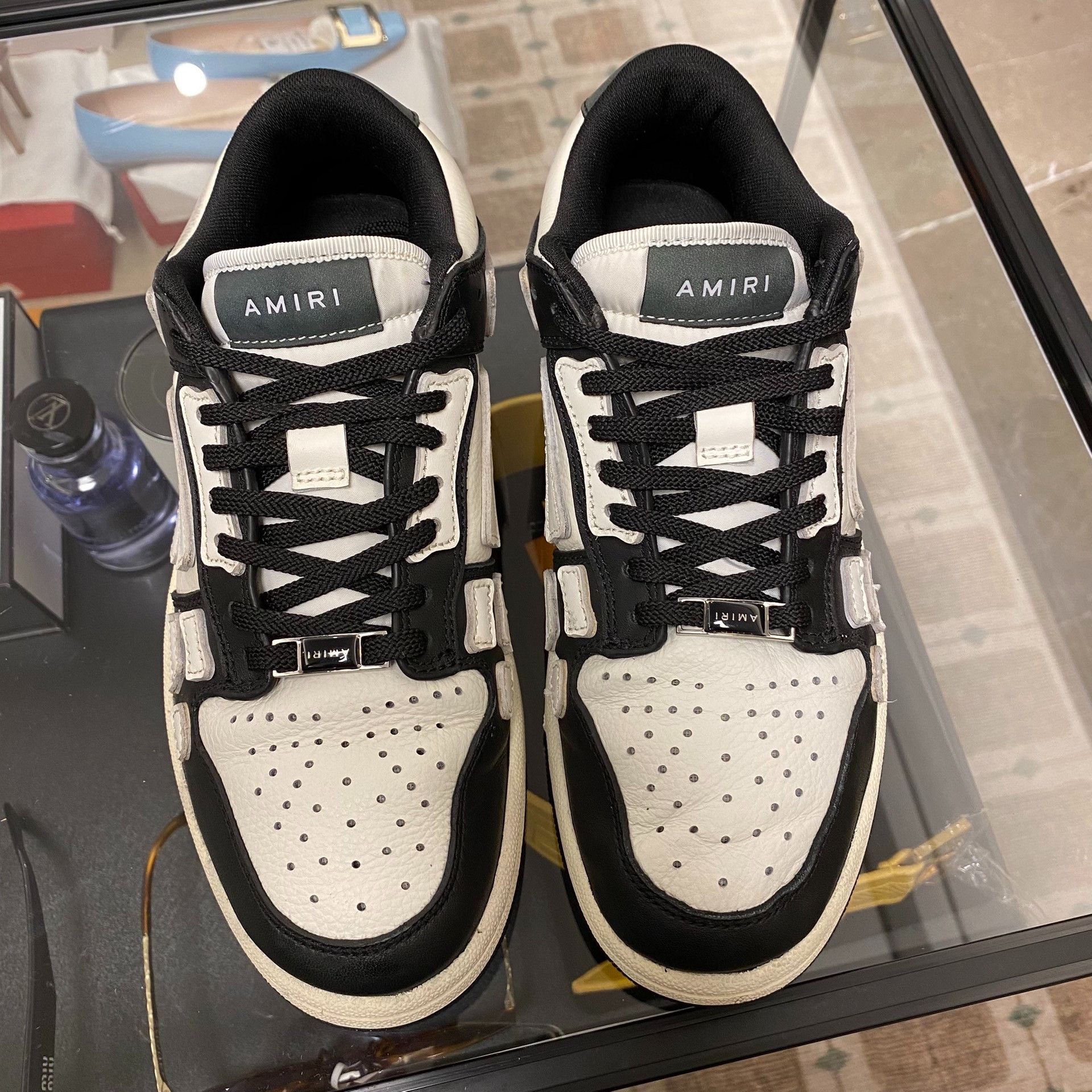 Amiri Amiri Black Lowtop Sneakers 6.5 Men Size US 6.5 / EU 39-40 - 2 Thumbnail