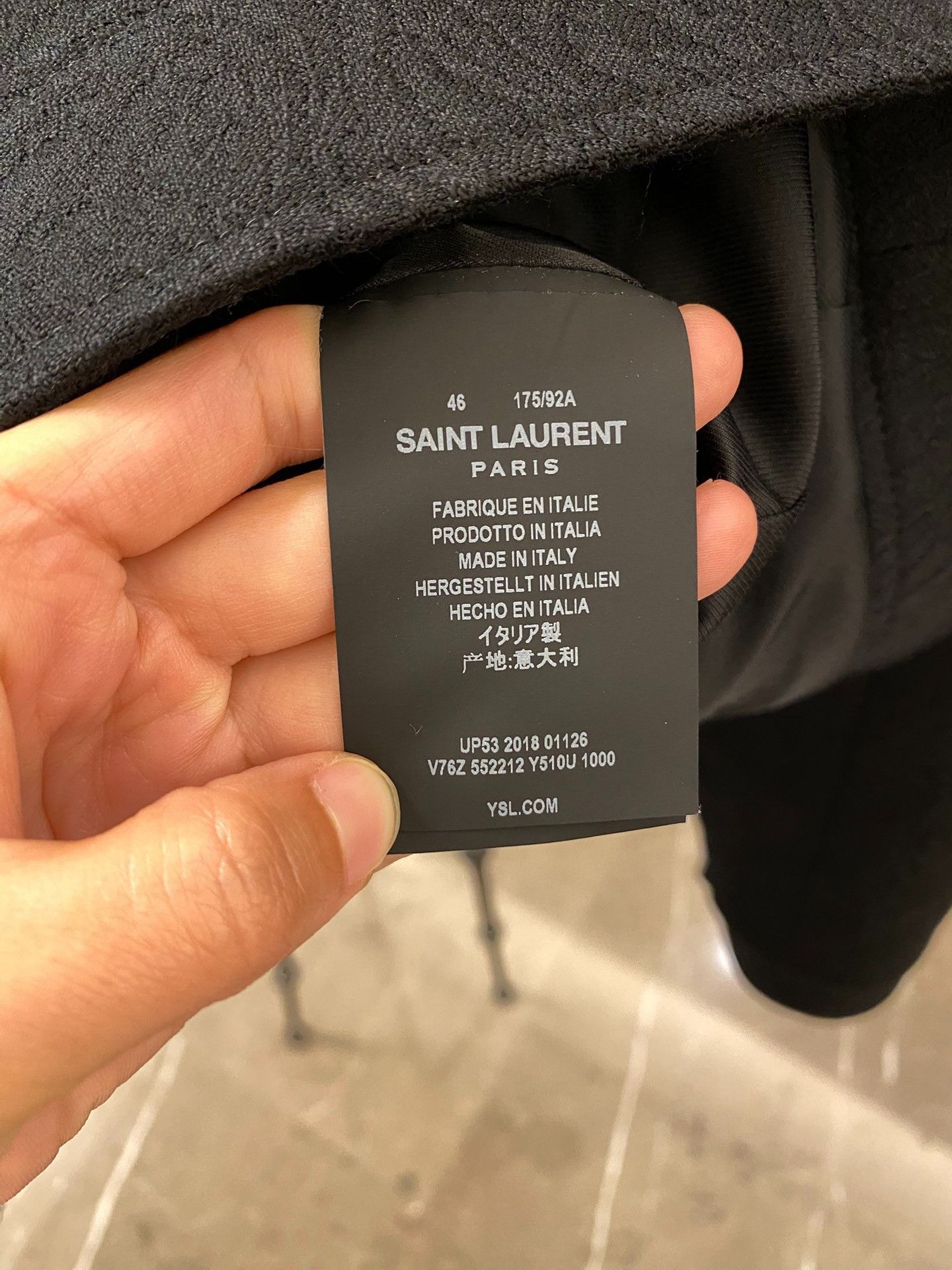 Saint Laurent Paris Saint Laurent Paris Jacket S Women Size S / US 4 / IT 40 - 4 Thumbnail