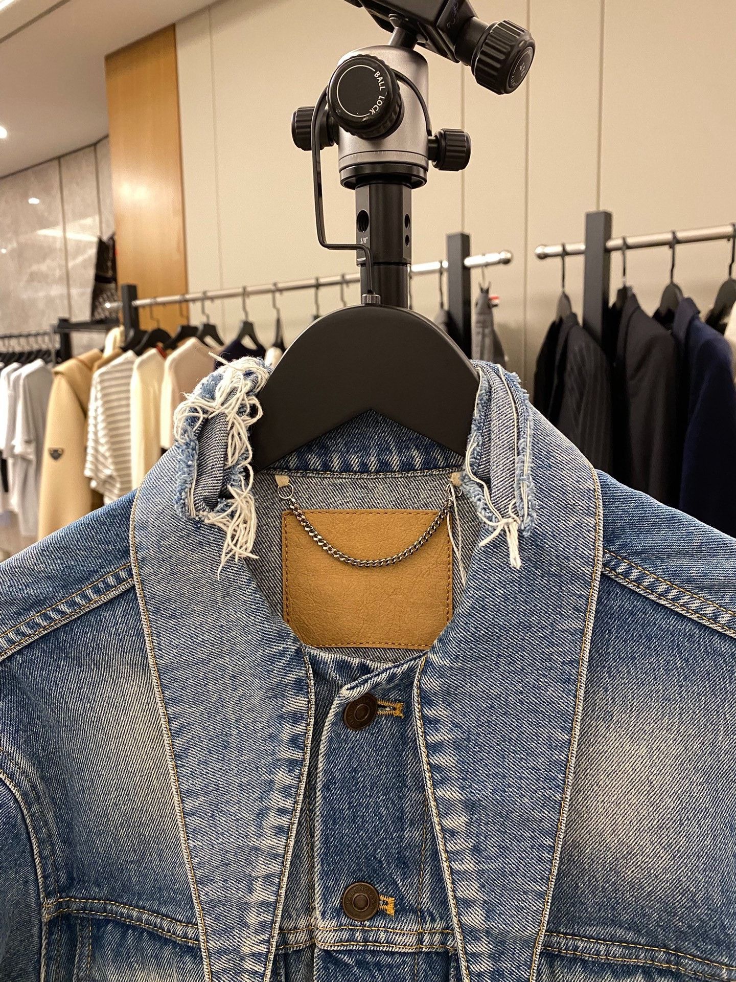 Balenciaga Balenciaga Denim Jacket S Women Size S / US 4 / IT 40 - 4 Thumbnail