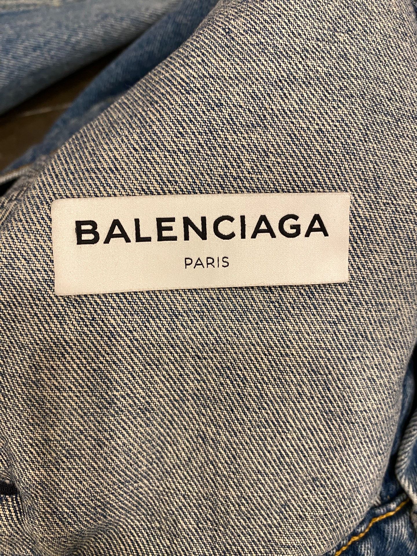 Balenciaga Balenciaga Denim Jacket S Women Size S / US 4 / IT 40 - 5 Thumbnail