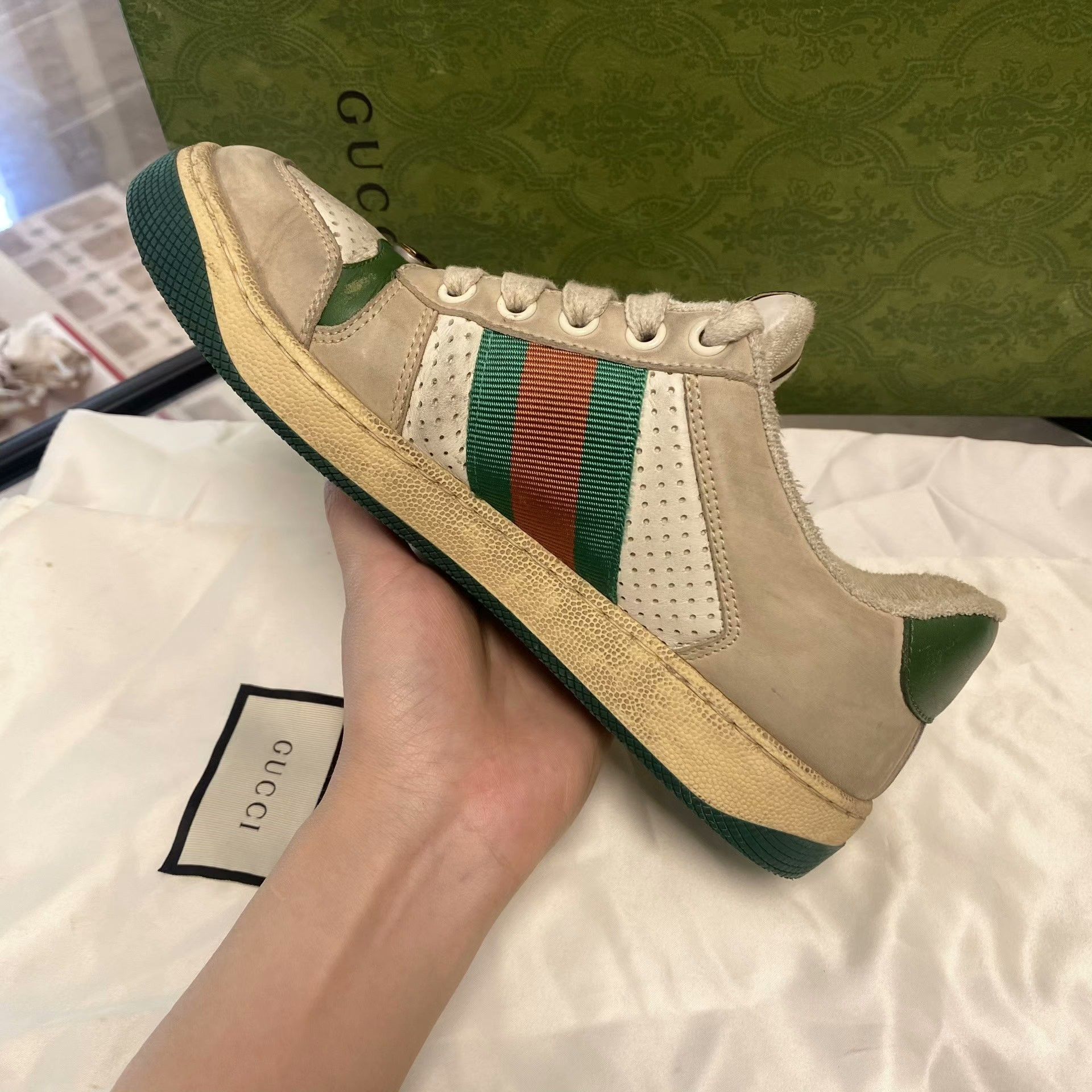 Gucci Gucci Lowtop Sneakers us_5 Women Size US 5 / IT 35 - 4 Thumbnail