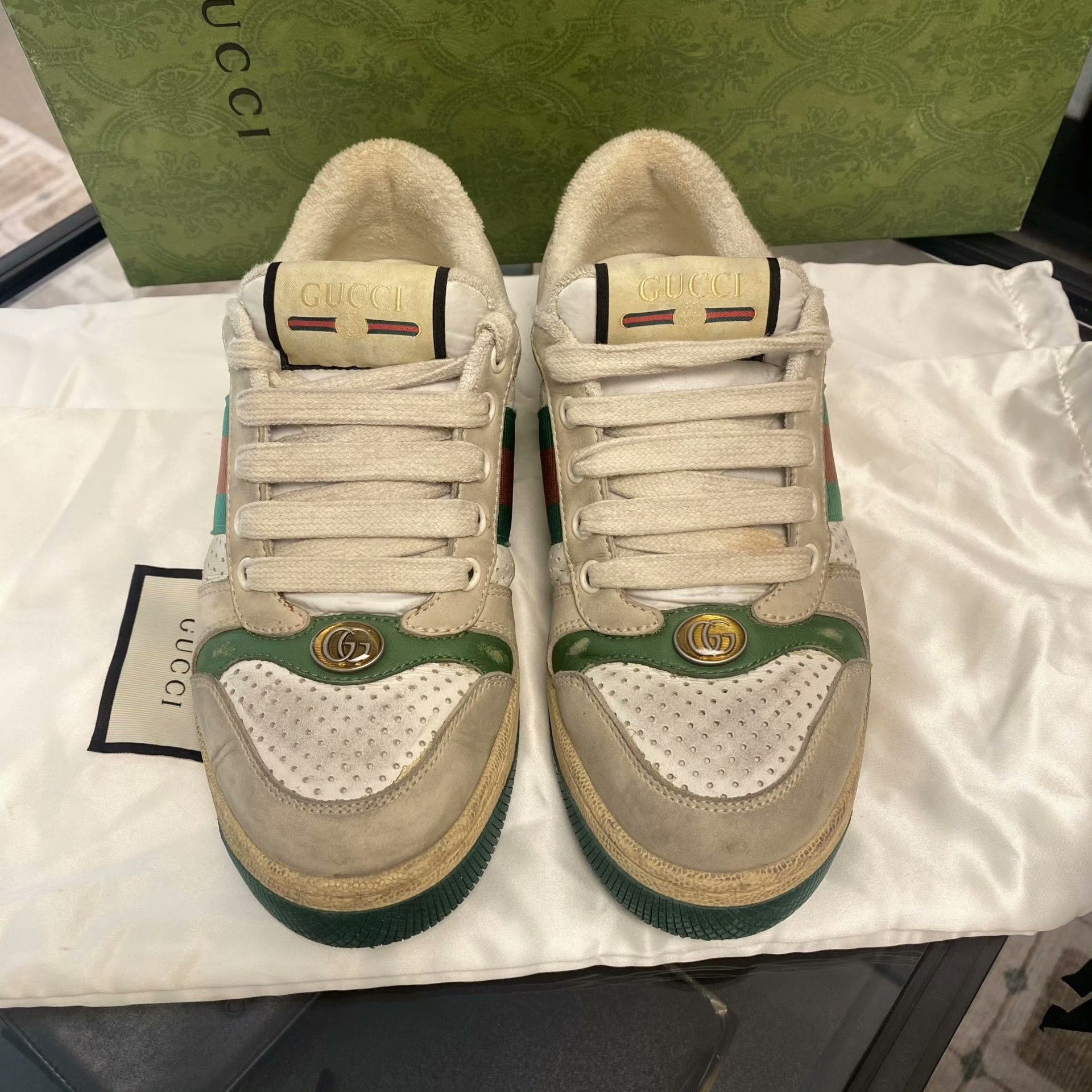 Gucci Gucci Lowtop Sneakers us_5 Women Size US 5 / IT 35 - 3 Thumbnail