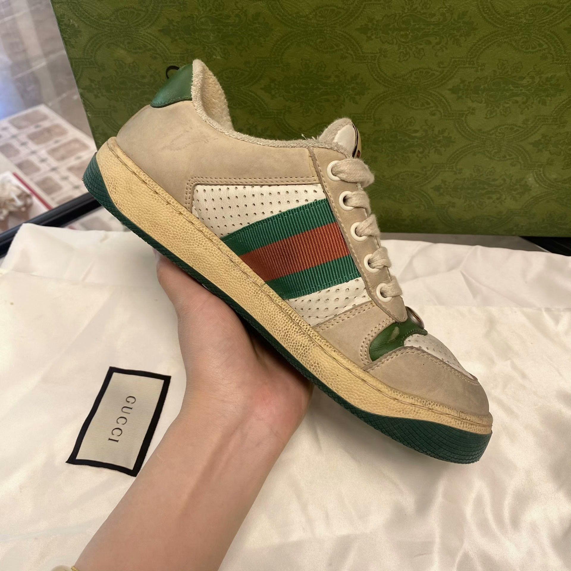 Gucci Gucci Lowtop Sneakers us_5 Women Size US 5 / IT 35 - 5 Thumbnail