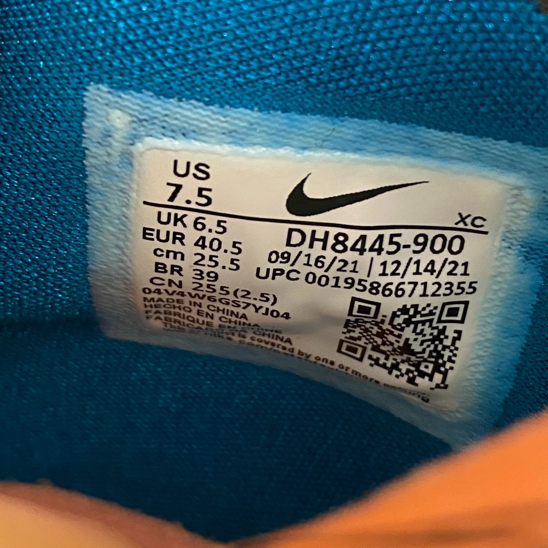 Nike Nike Lowtop Sneakers 5 Men Size US 5 / EU 37 - 9 Thumbnail