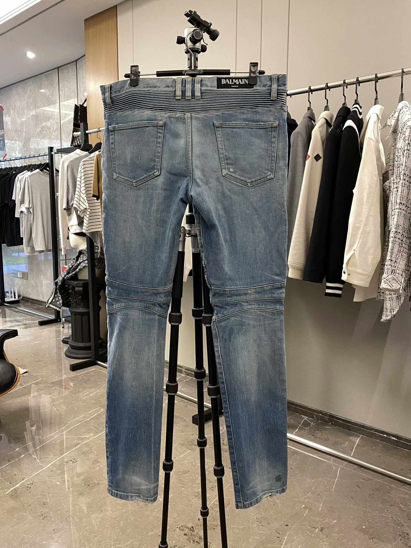 Balmain Balmain Denim Blue Denim Jeans 40 Men Size US 33 - 2 Thumbnail