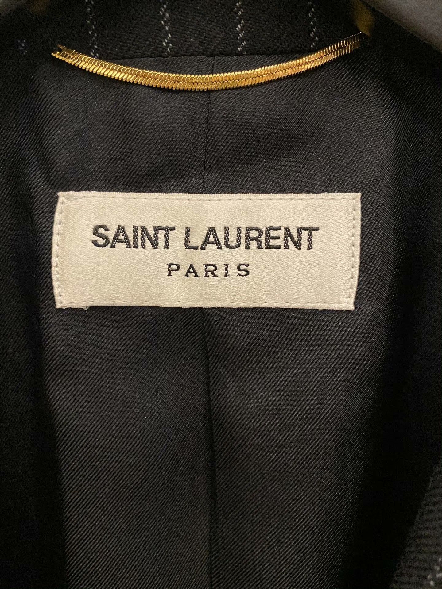 Saint Laurent Paris Saint Laurent Paris Formal Striped Jacket M Women Size M / US 6-8 / IT 42-44 - 4 Thumbnail