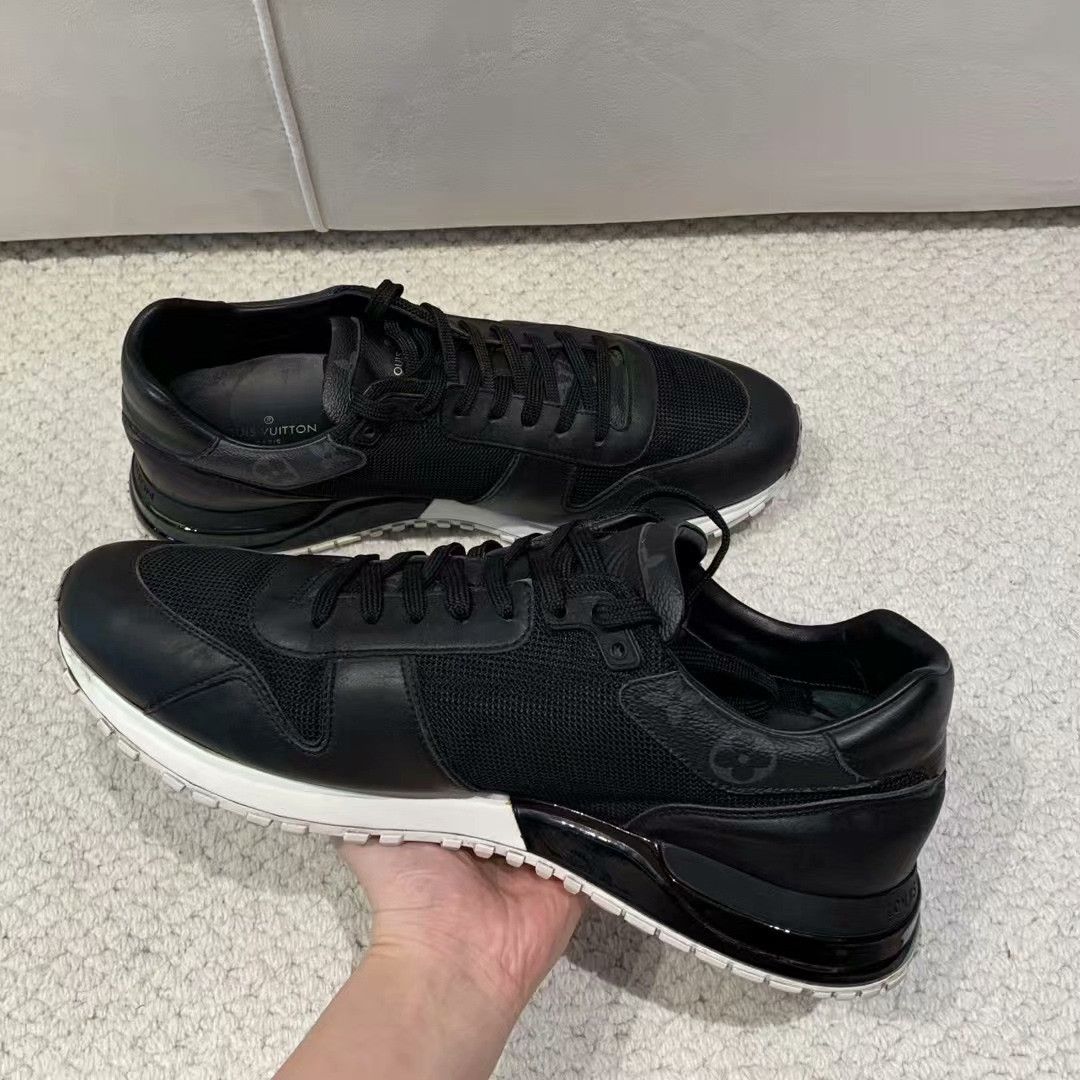 Louis Vuitton Louis Vuitton Casual Black Lowtop Sneakers 5 Men Size US 5 / EU 37 - 2 Thumbnail