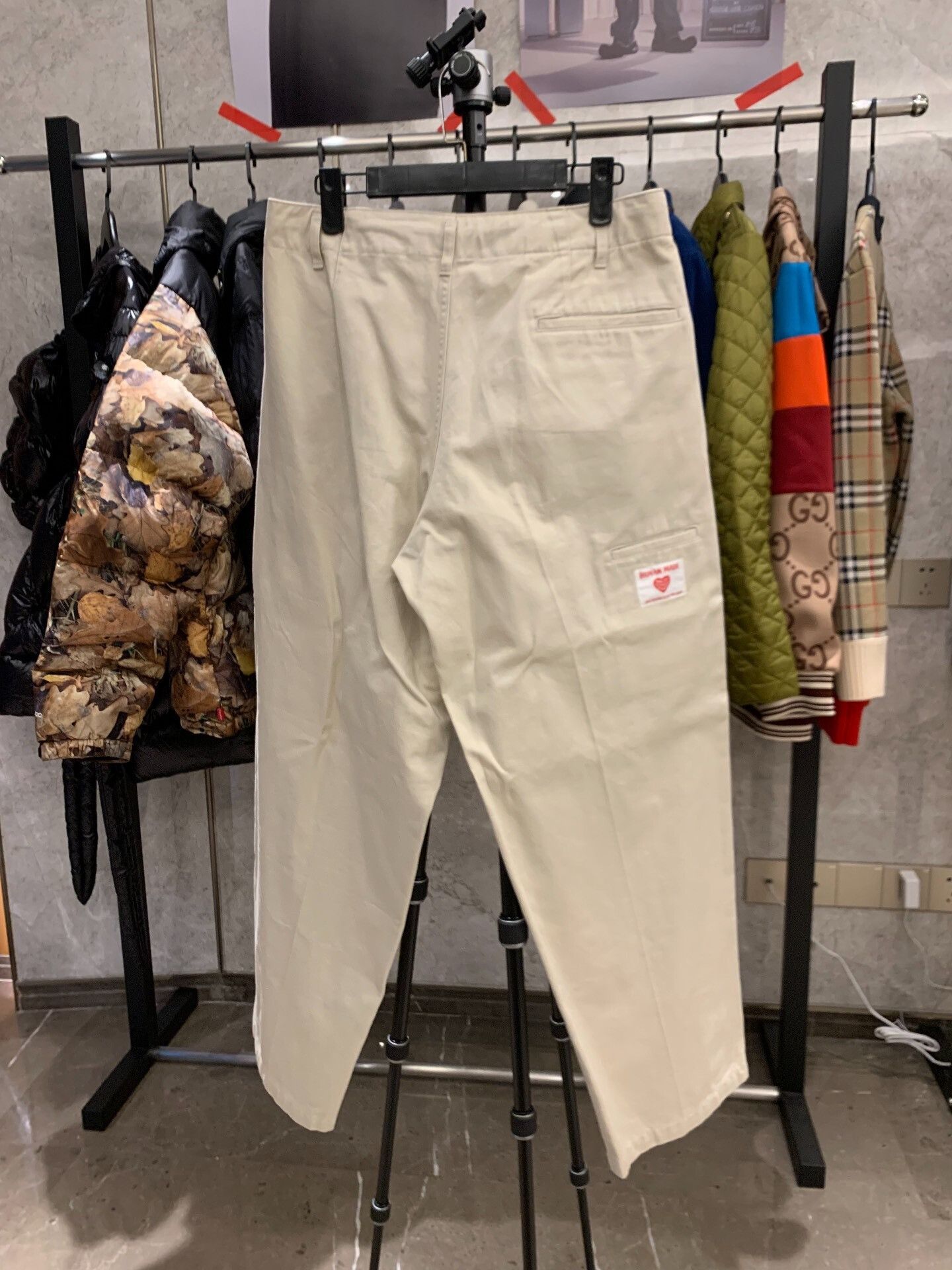 Human Made Human Made Beige Casual Pants 32 Men Size US 32 / EU 48 - 2 Thumbnail
