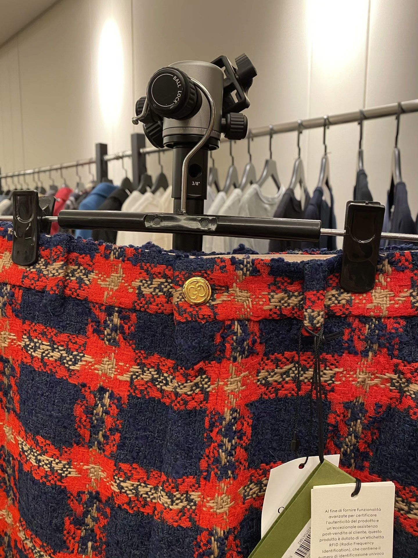 Gucci Gucci Plaid Pants 24 Women Size 24" / US 00 / IT 34 - 3 Thumbnail