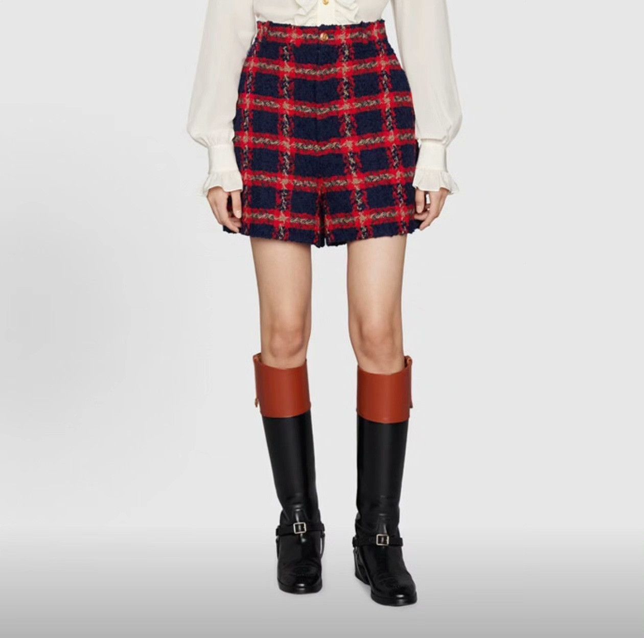Gucci Gucci Plaid Pants 24 Women Size 24" / US 00 / IT 34 - 5 Thumbnail