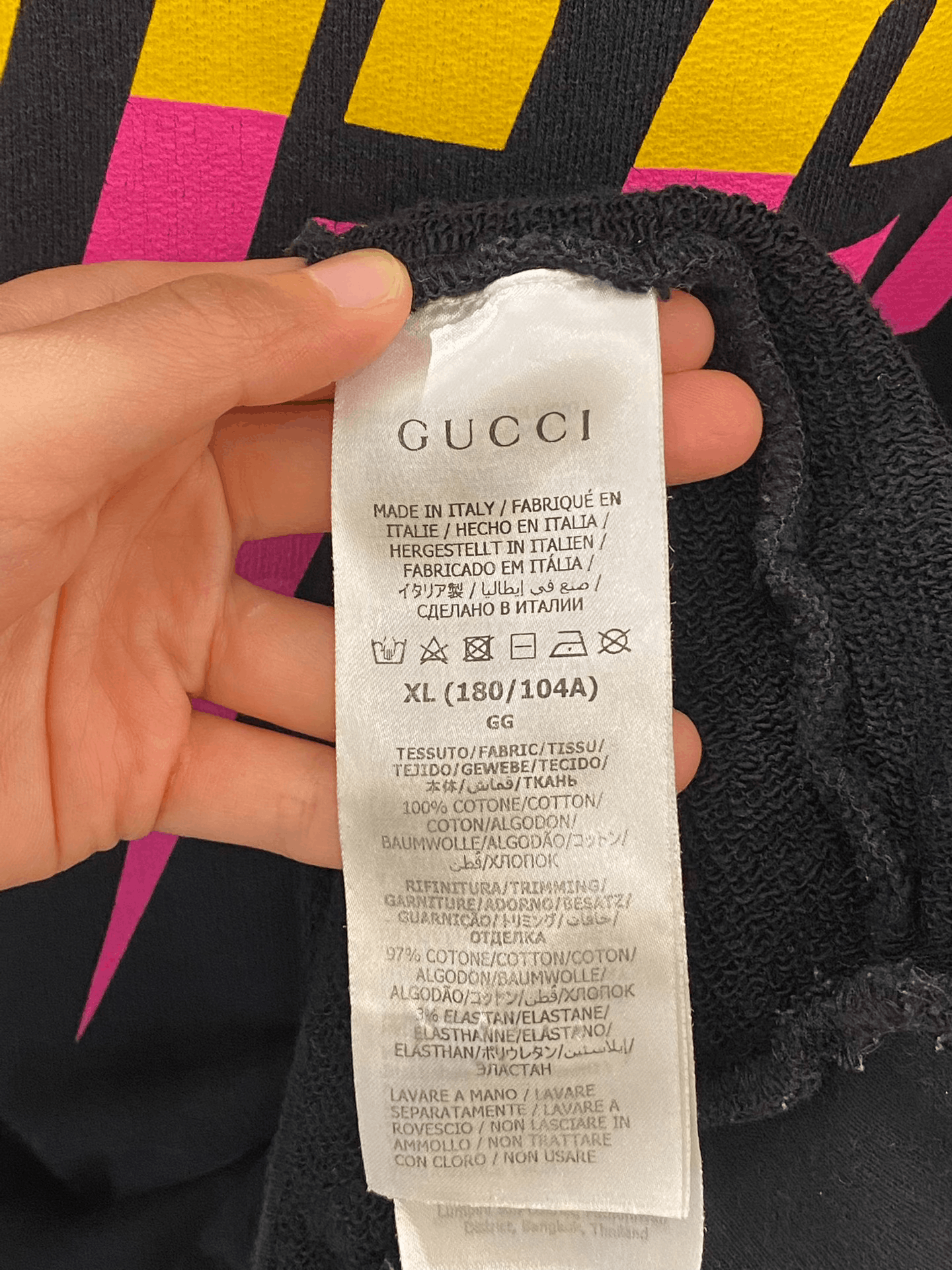 Gucci Gucci Black Hoodie xl Men Size US XL / EU 56 / 4 - 4 Thumbnail