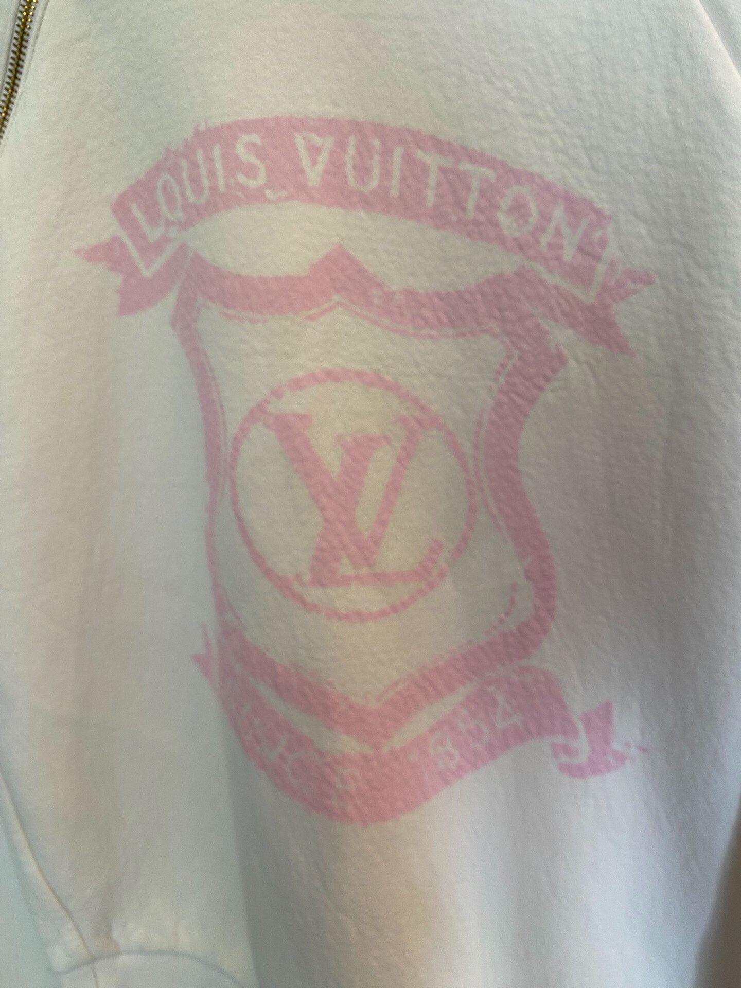 Louis Vuitton Louis Vuitton Retro Cotton White Hoodie S Women Size S / US 4 / IT 40 - 3 Thumbnail