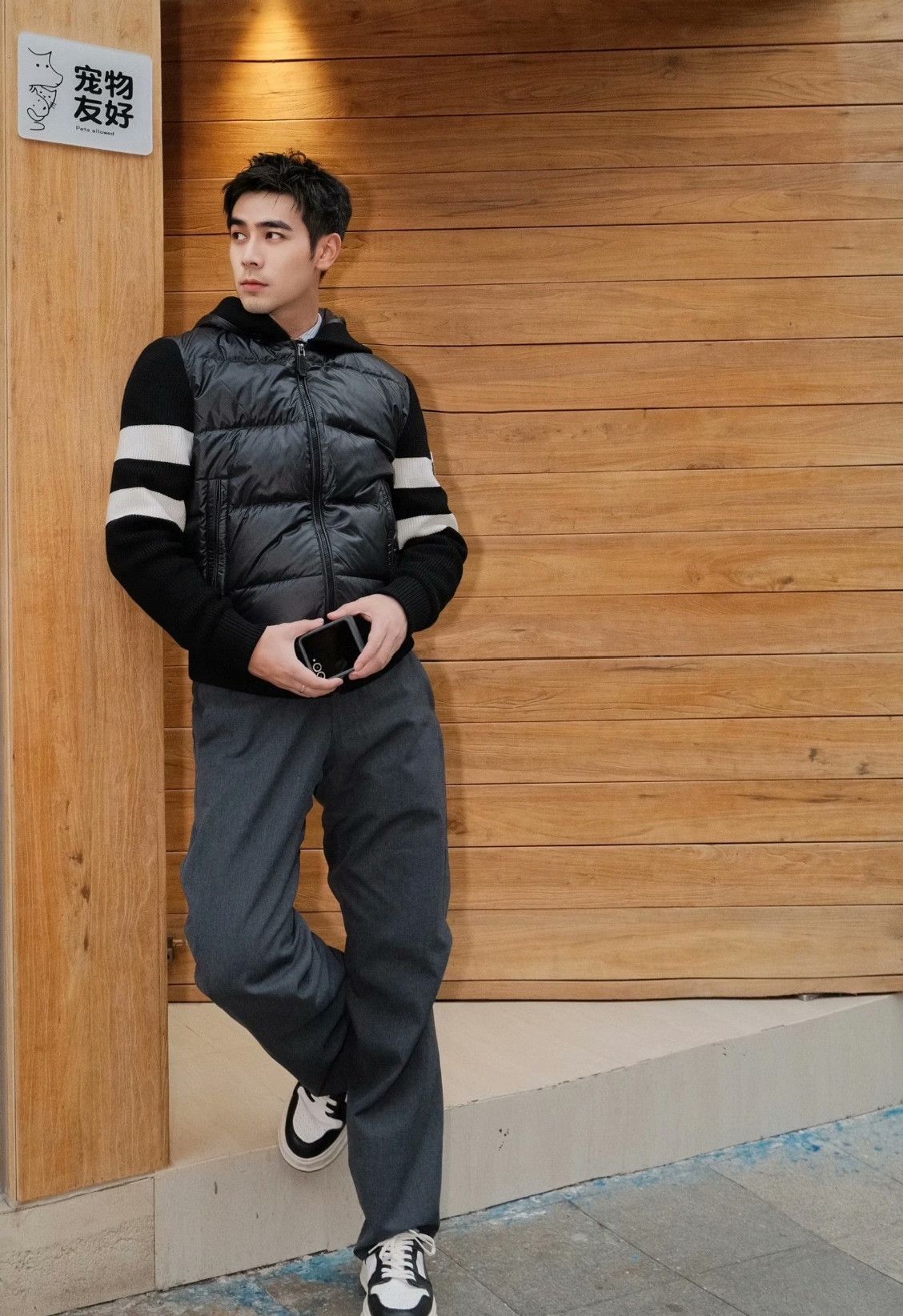Moncler Moncler Knit Down Black Heavy Coat l Men Size US L / EU 52-54 / 3 - 7 Thumbnail