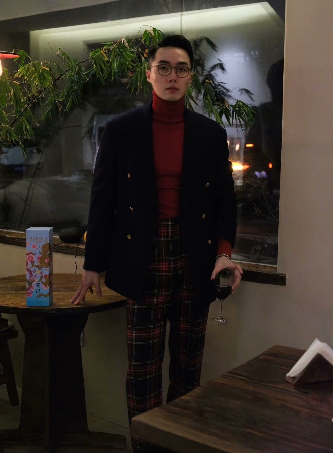 Gucci Gucci Wool Plaid Red Casual Pants 34 Men Size US 34 / EU 50 - 8 Thumbnail