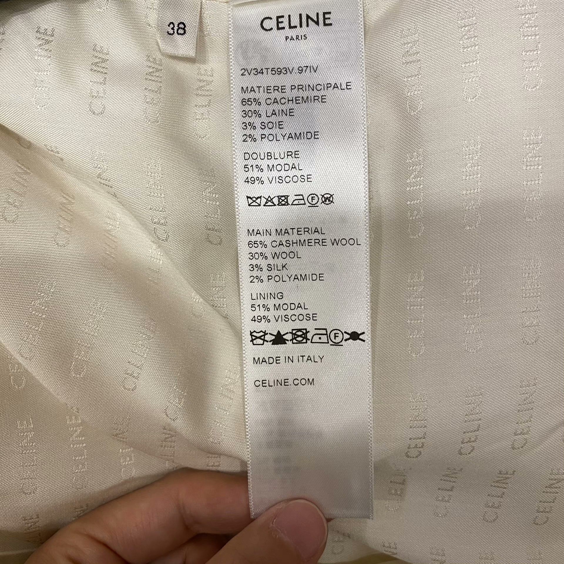 Celine Celine Jacket L Women Size L / US 10 / IT 46 - 6 Thumbnail