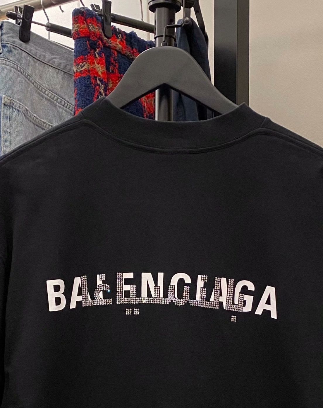 Balenciaga Balenciaga Rare Black T-Shirt m Men Size US M / EU 48-50 / 2 - 2 Thumbnail