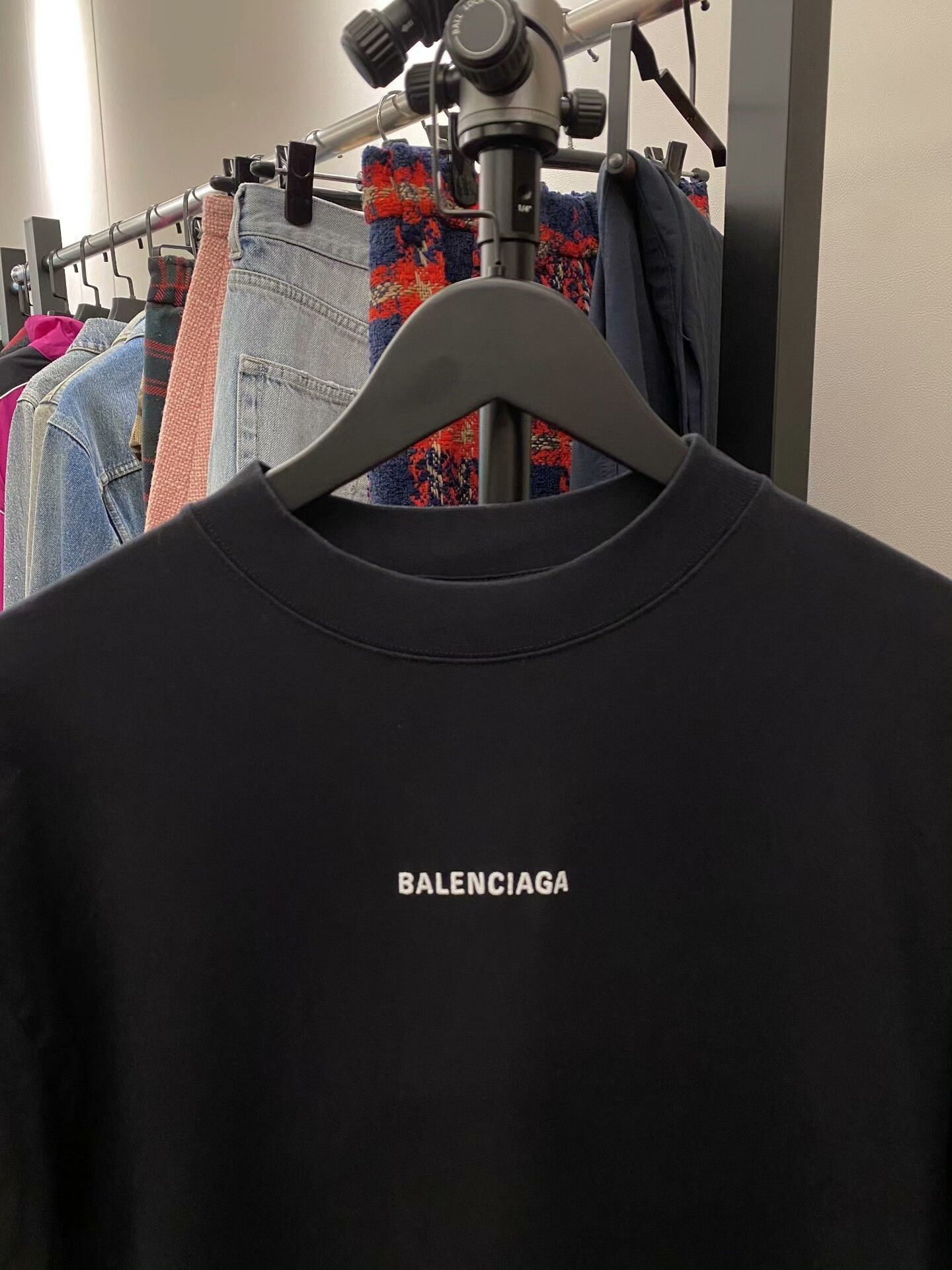 Balenciaga Balenciaga Rare Black T-Shirt m Men Size US M / EU 48-50 / 2 - 4 Thumbnail
