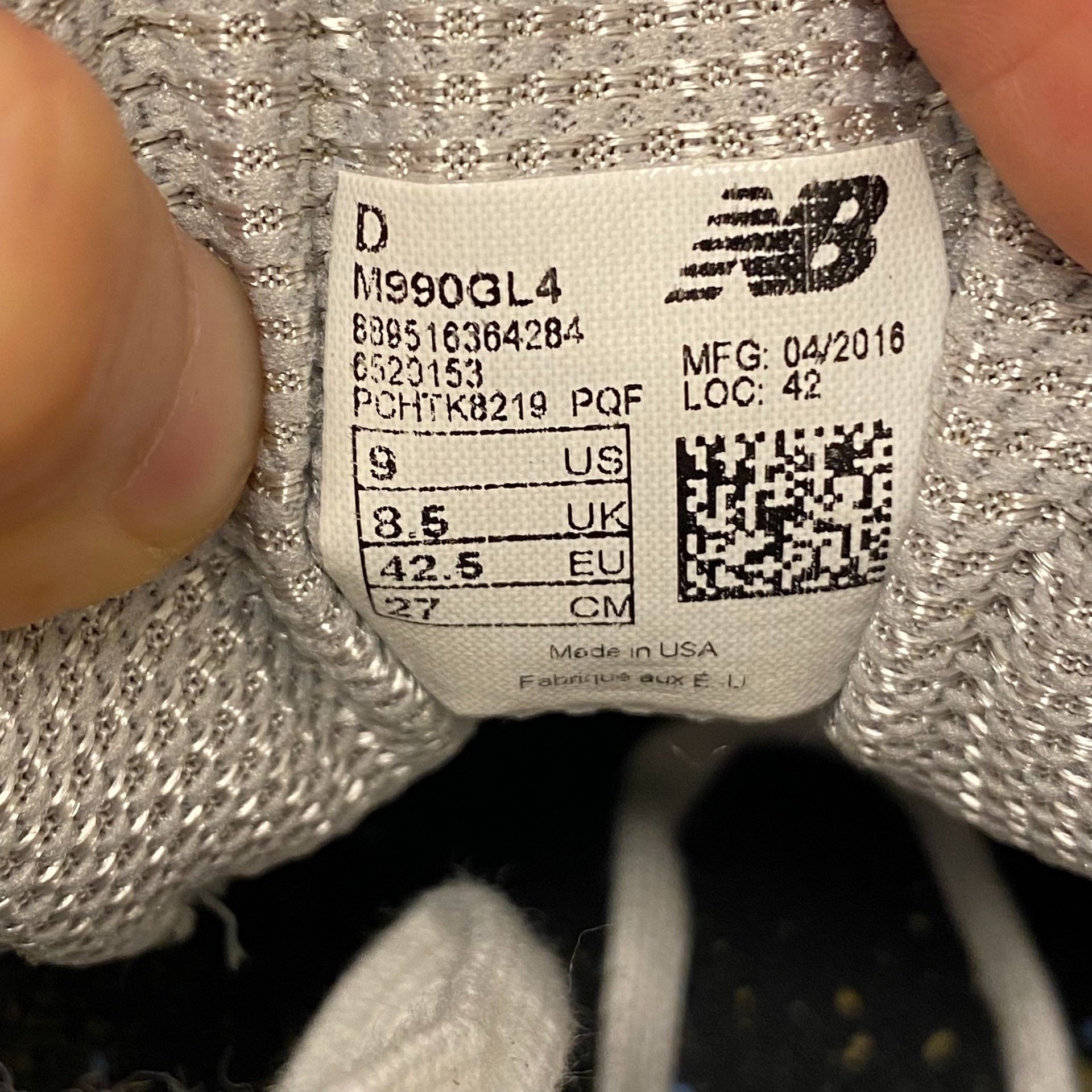 New Balance New Balance Gray Lowtop Sneakers 5 Men Size US 5 / EU 37 - 8 Thumbnail