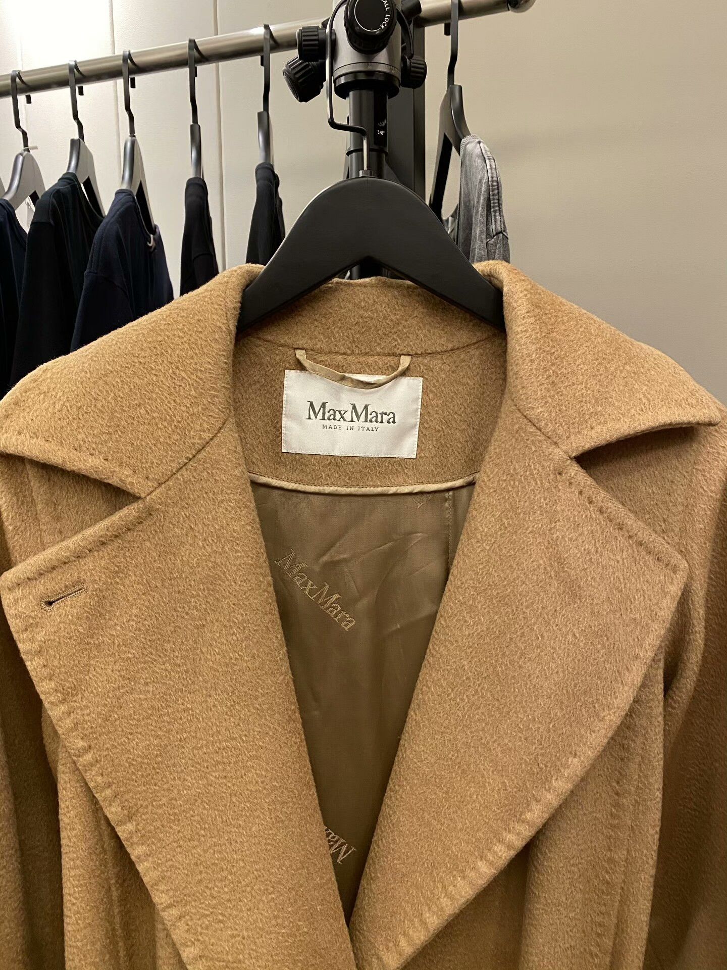Max Mara Max Mara Brown Coat XS Women Size XS / US 0-2 / IT 36-38 - 2 Thumbnail