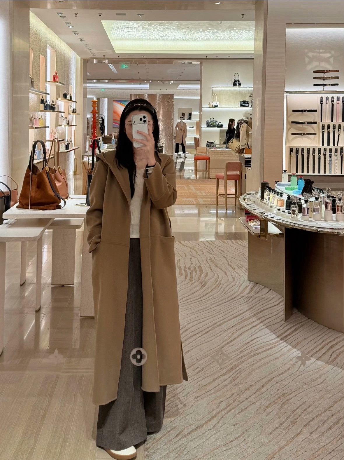 Max Mara Max Mara Brown Coat XS Women Size XS / US 0-2 / IT 36-38 - 7 Thumbnail