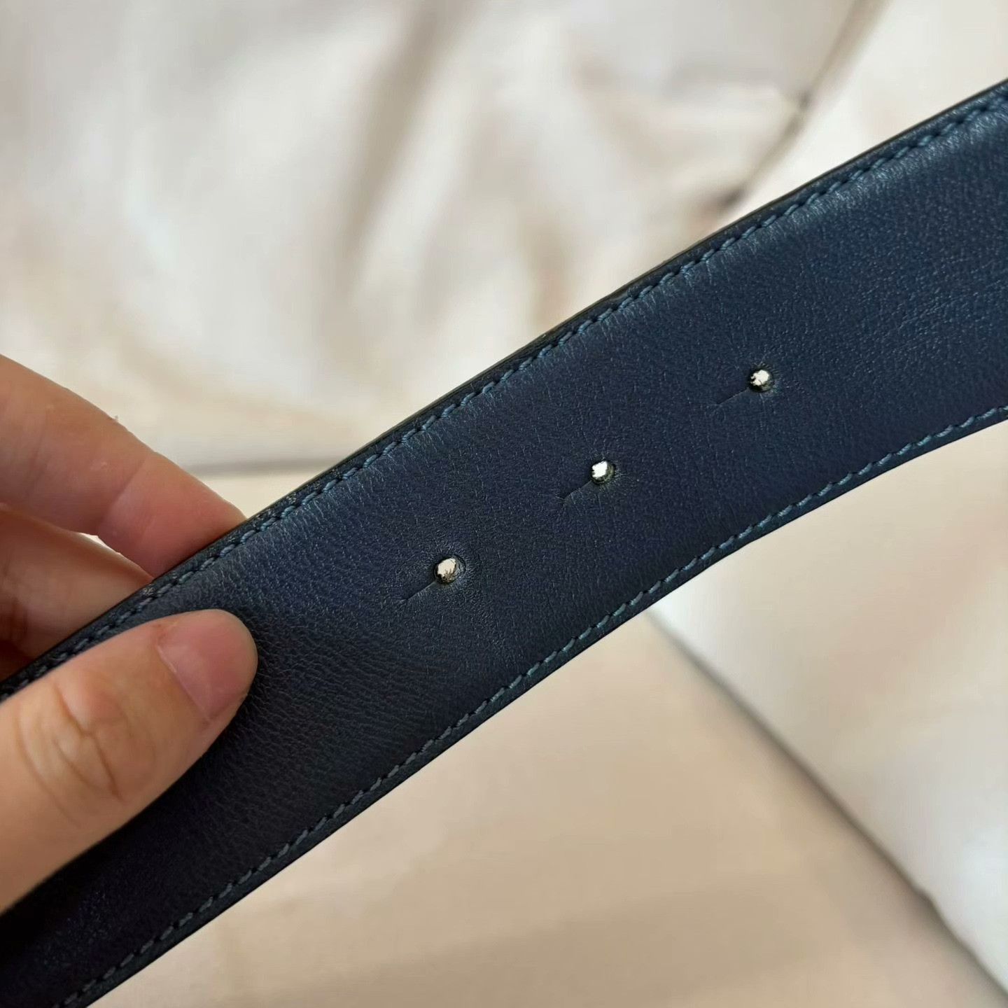 Loewe Loewe Leather Gold Belt one size Men Size ONE SIZE - 3 Thumbnail