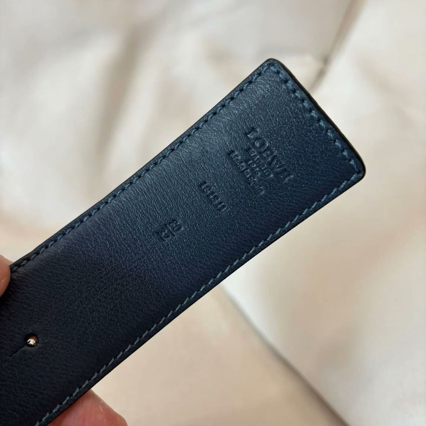 Loewe Loewe Leather Gold Belt one size Men Size ONE SIZE - 5 Thumbnail