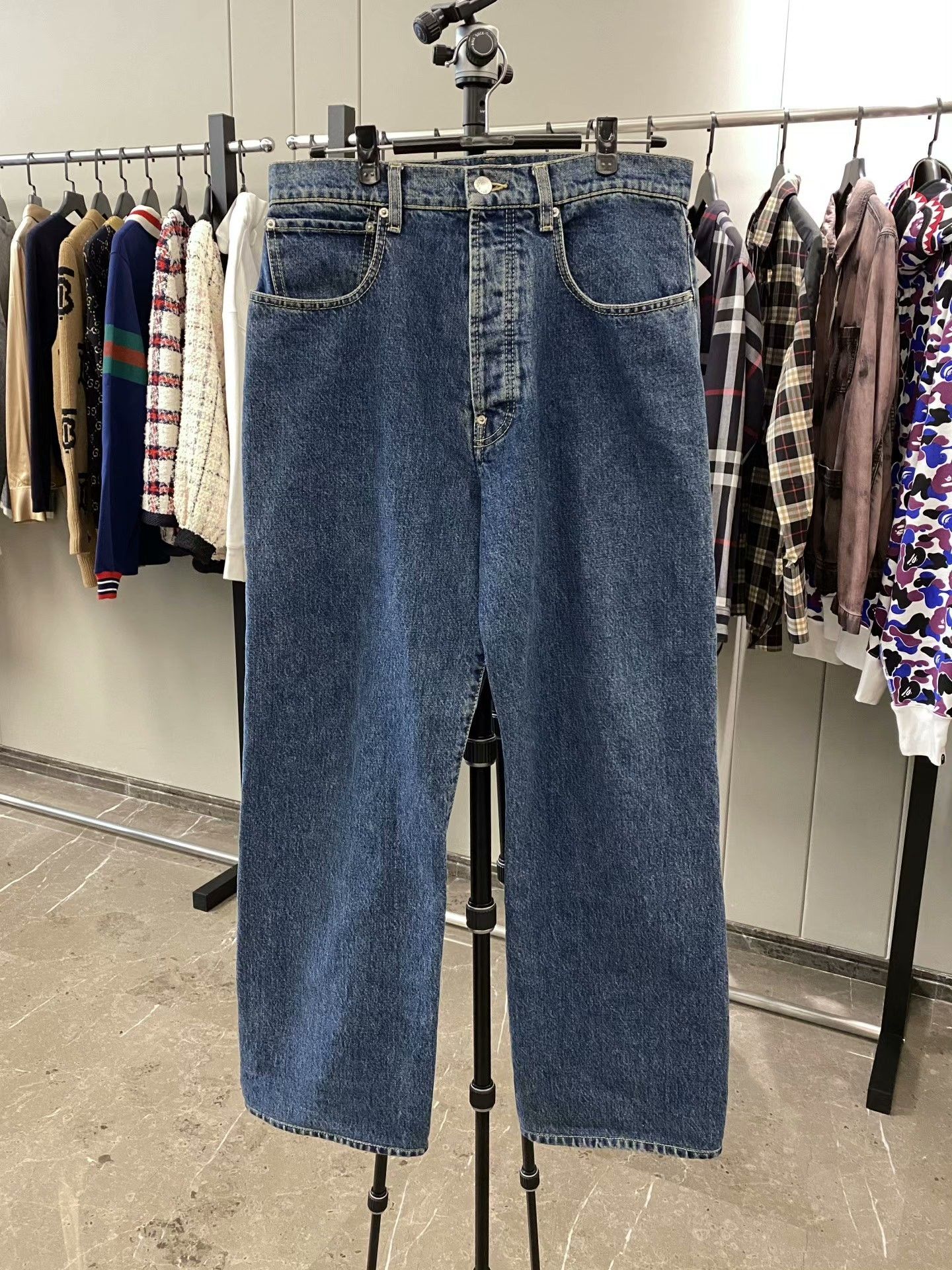 Kenzo Kenzo Denim Embroidered Denim Jeans 41 Men Size US 41 - 3 Thumbnail
