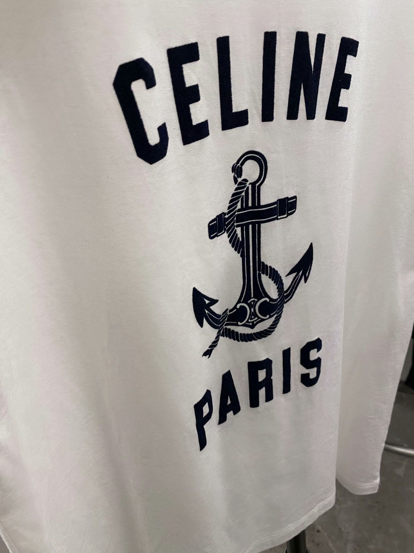 Celine Celine White T-Shirt M Women Size M / US 6-8 / IT 42-44 - 3 Thumbnail