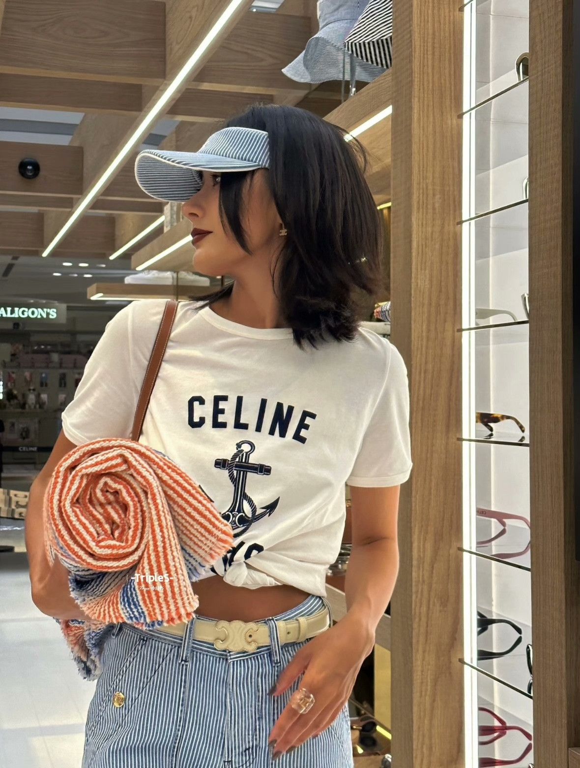Celine Celine White T-Shirt M Women Size M / US 6-8 / IT 42-44 - 7 Thumbnail