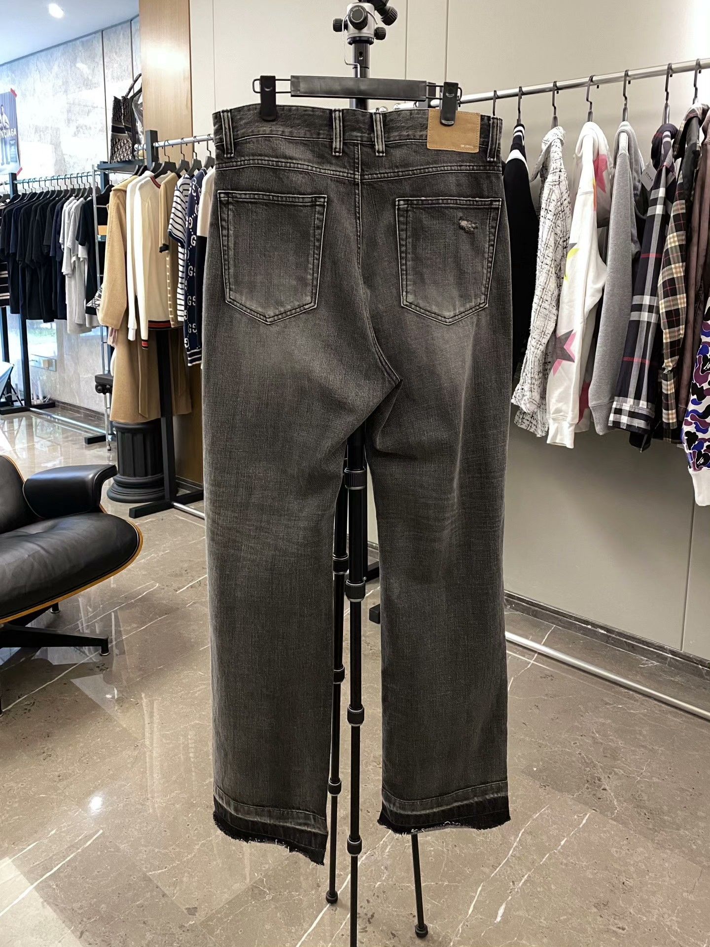WE11DONE We11done Denim Black Denim Jeans 32 Men Size US 32 / EU 48 - 2 Thumbnail