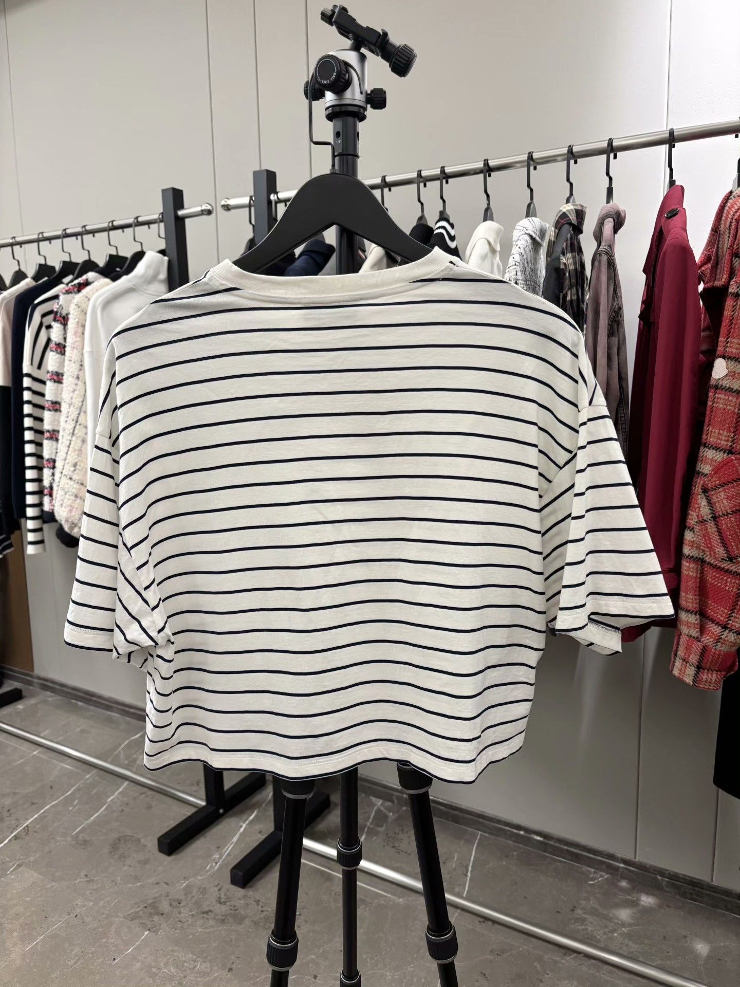 Miu Miu Miu Miu Retro Striped T-Shirt S Women Size S / US 4 / IT 40 - 3 Thumbnail
