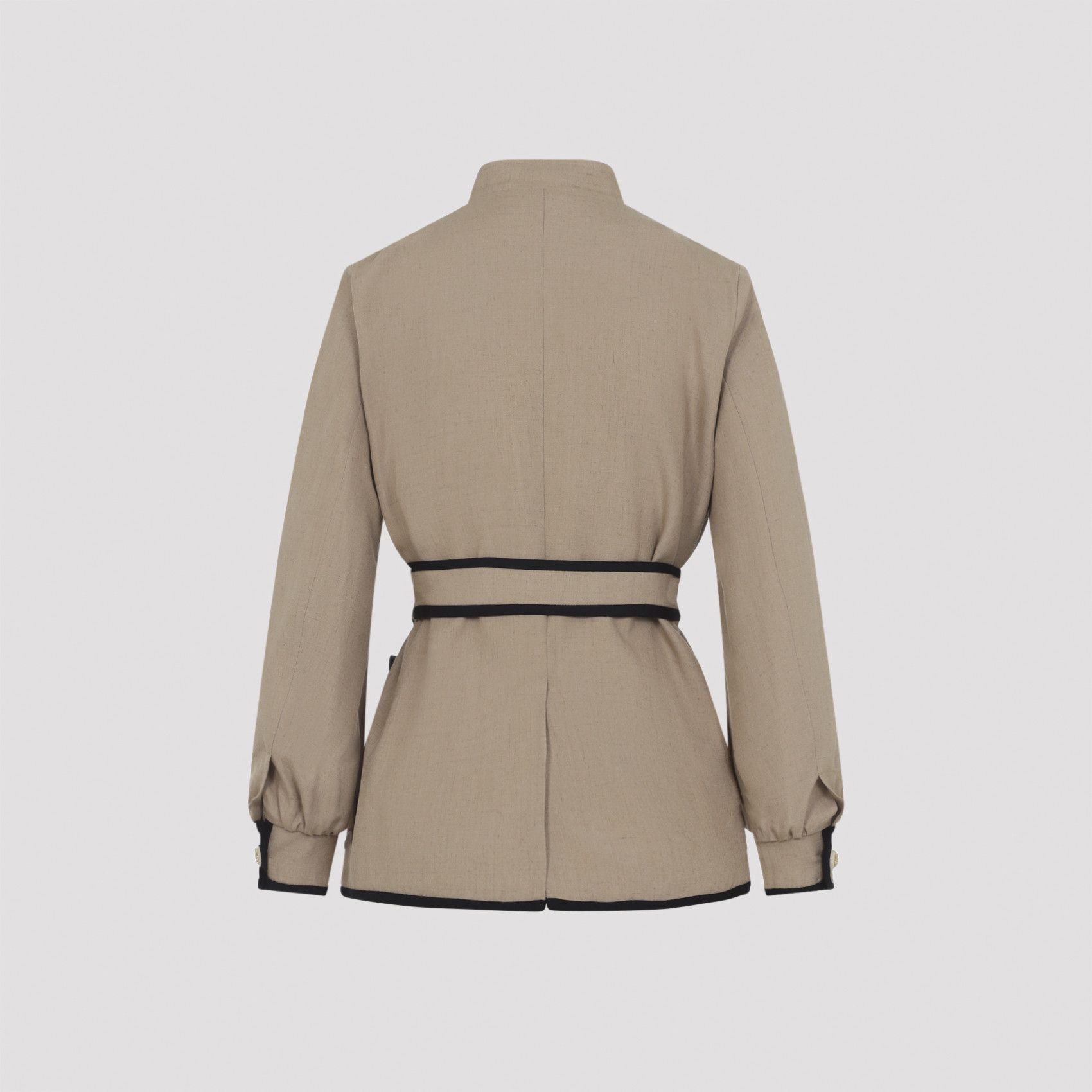 Valentino Valentino Caban Embroidered Logo VG Jacket Size M / US 6-8 / IT 42-44 - 2 Thumbnail